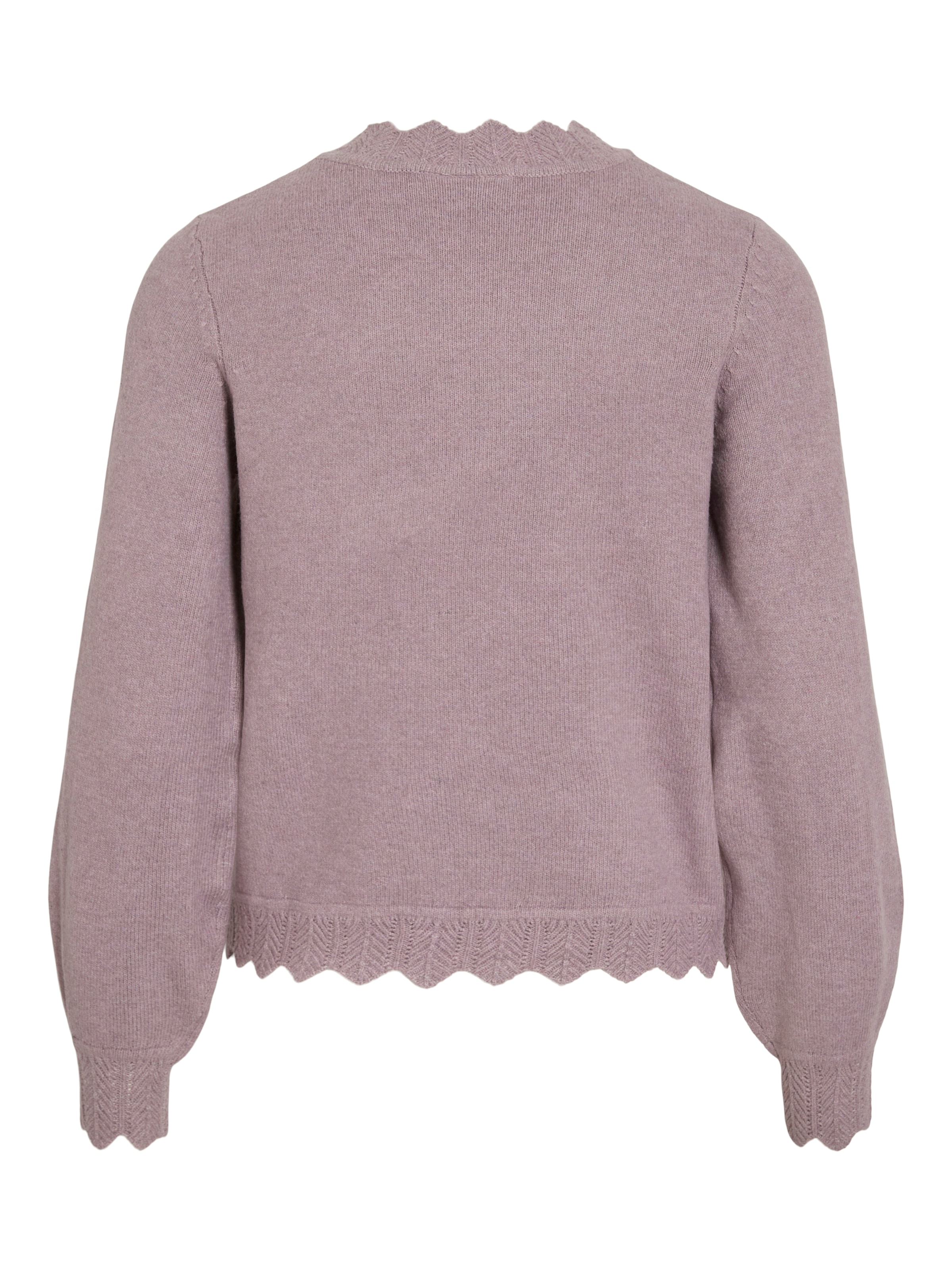 Vila Strickpullover »VINIKOLINA O-NECK L/S KNIT TOP - NOOS«