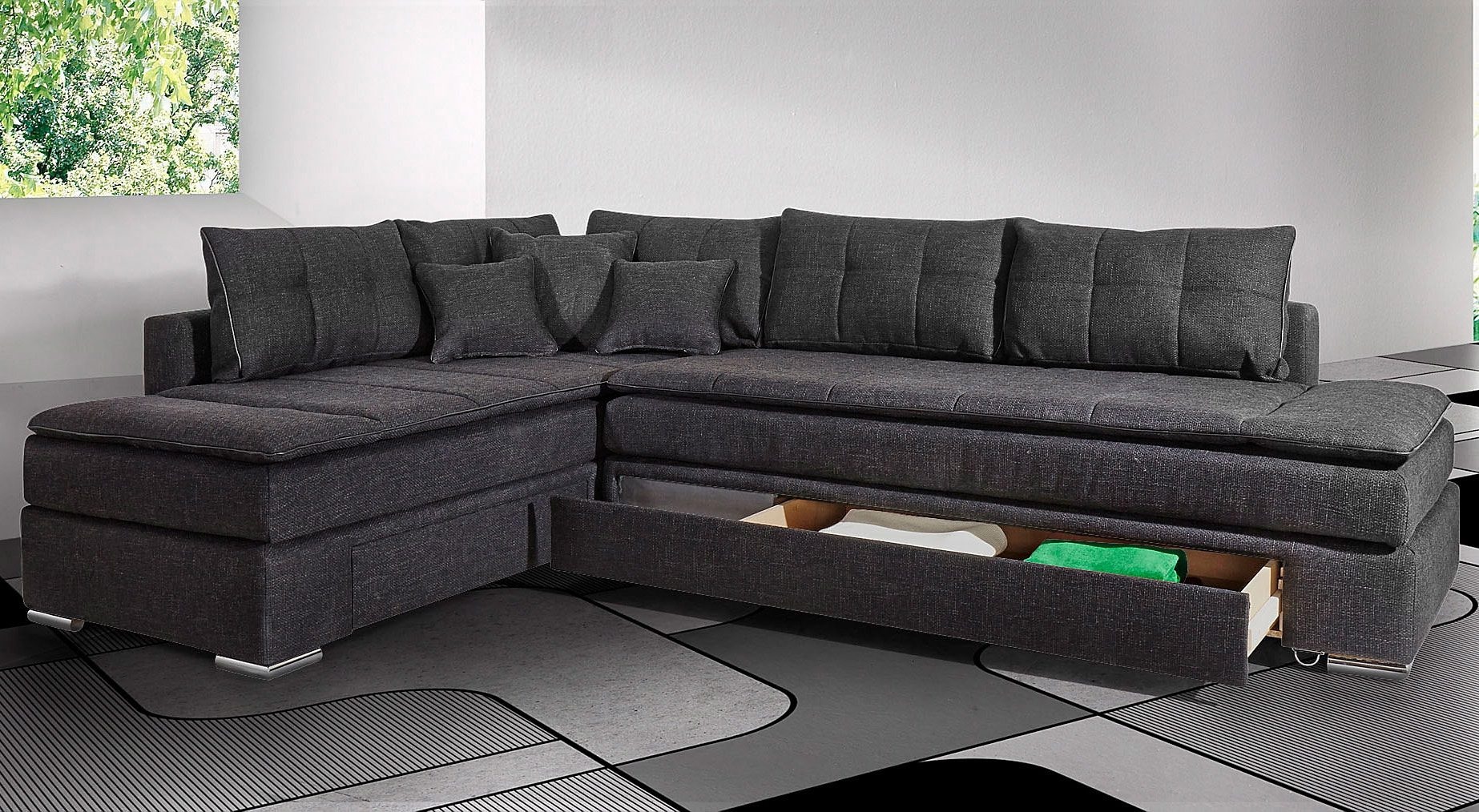 INOSIGN Ecksofa »Night & Day L-Form«, mit Dauer-Schlaffunktion