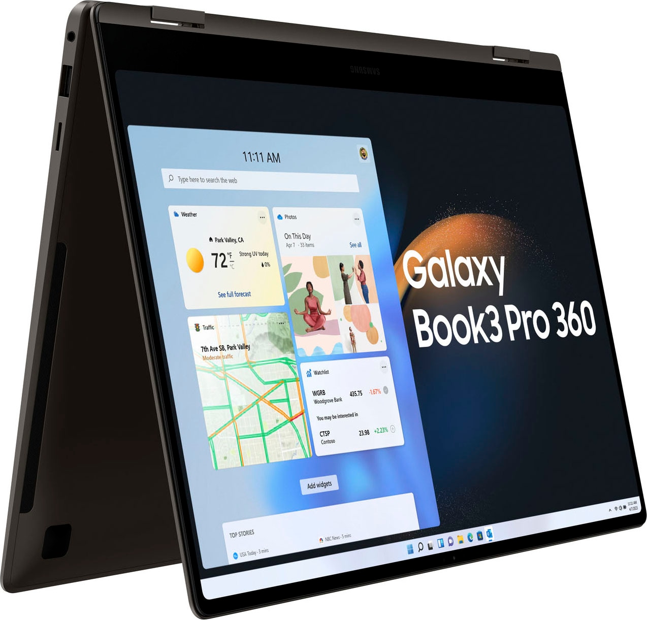 Samsung Convertible Notebook »Galaxy Book3 Pro 360«, 40,62 cm, / 16 Zoll, Intel, Core i5, Iris Xe Graphics, 512 GB SSD