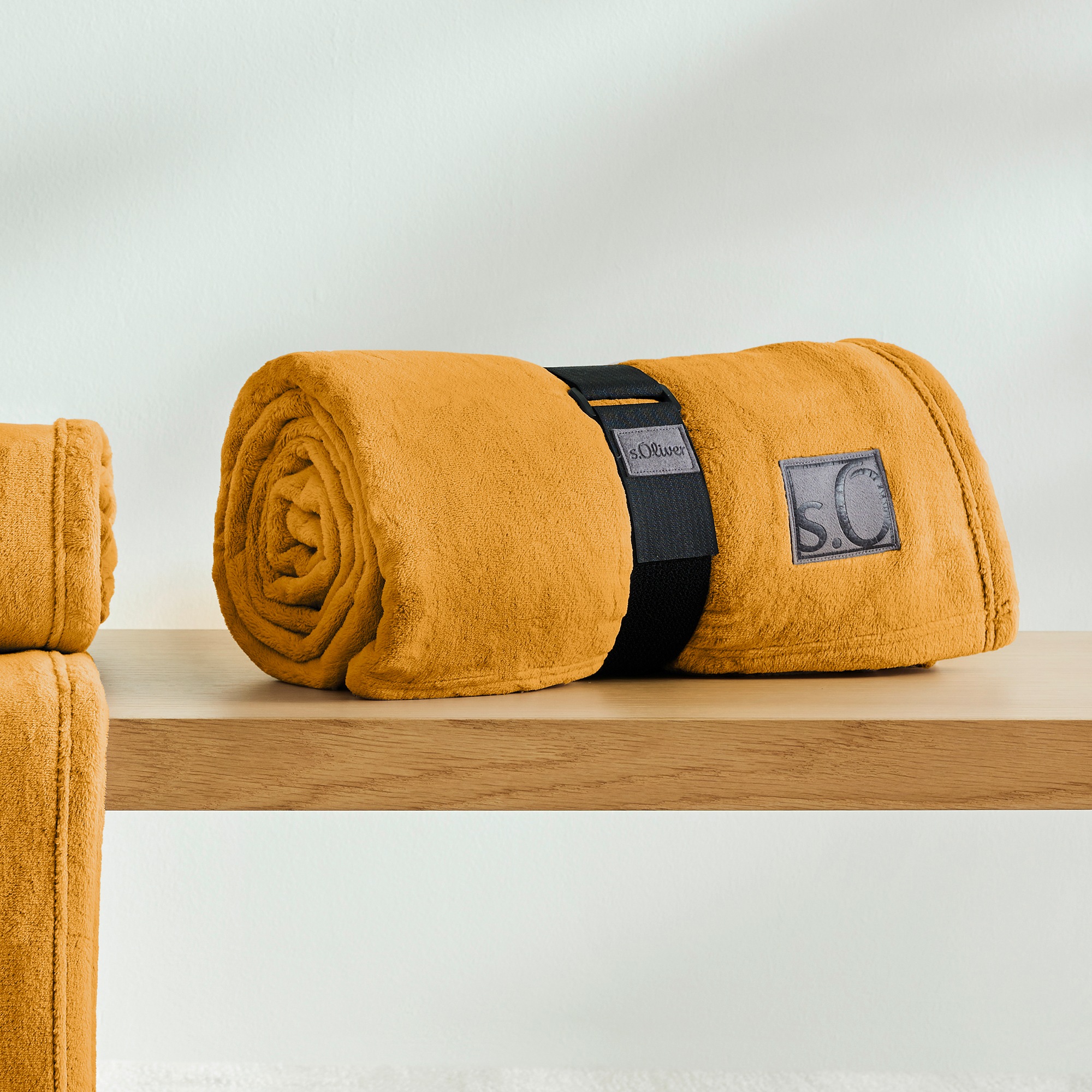 s.Oliver Wohndecke "s.Oliver Decke Kuschelsoft" 150 x 200 cm, in bunten Far günstig online kaufen