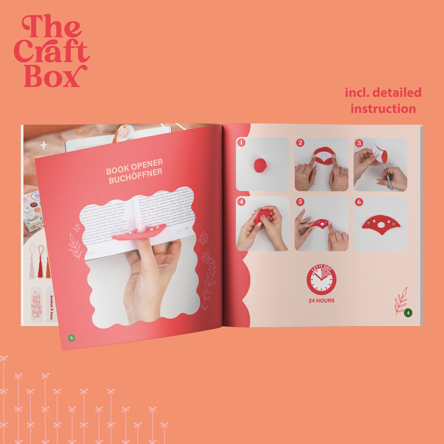 Lena® Kreativset »The Craft Box, DIY Booktok Set«
