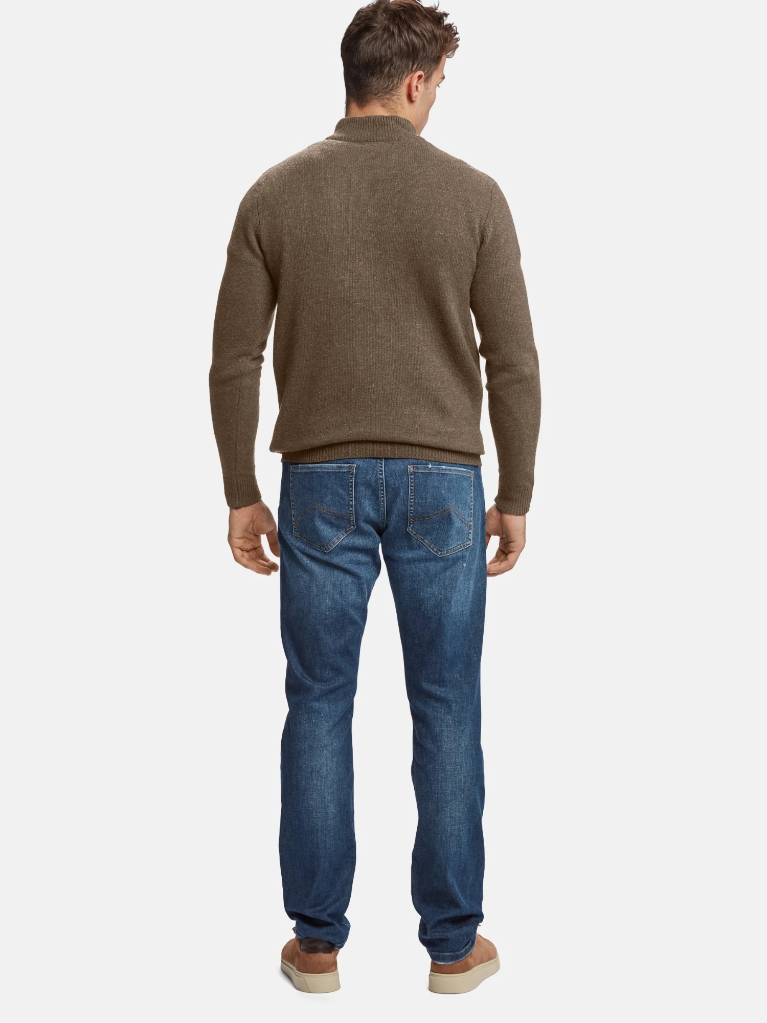 MCS Rundhalspullover »MCS Pullover MCAxel«