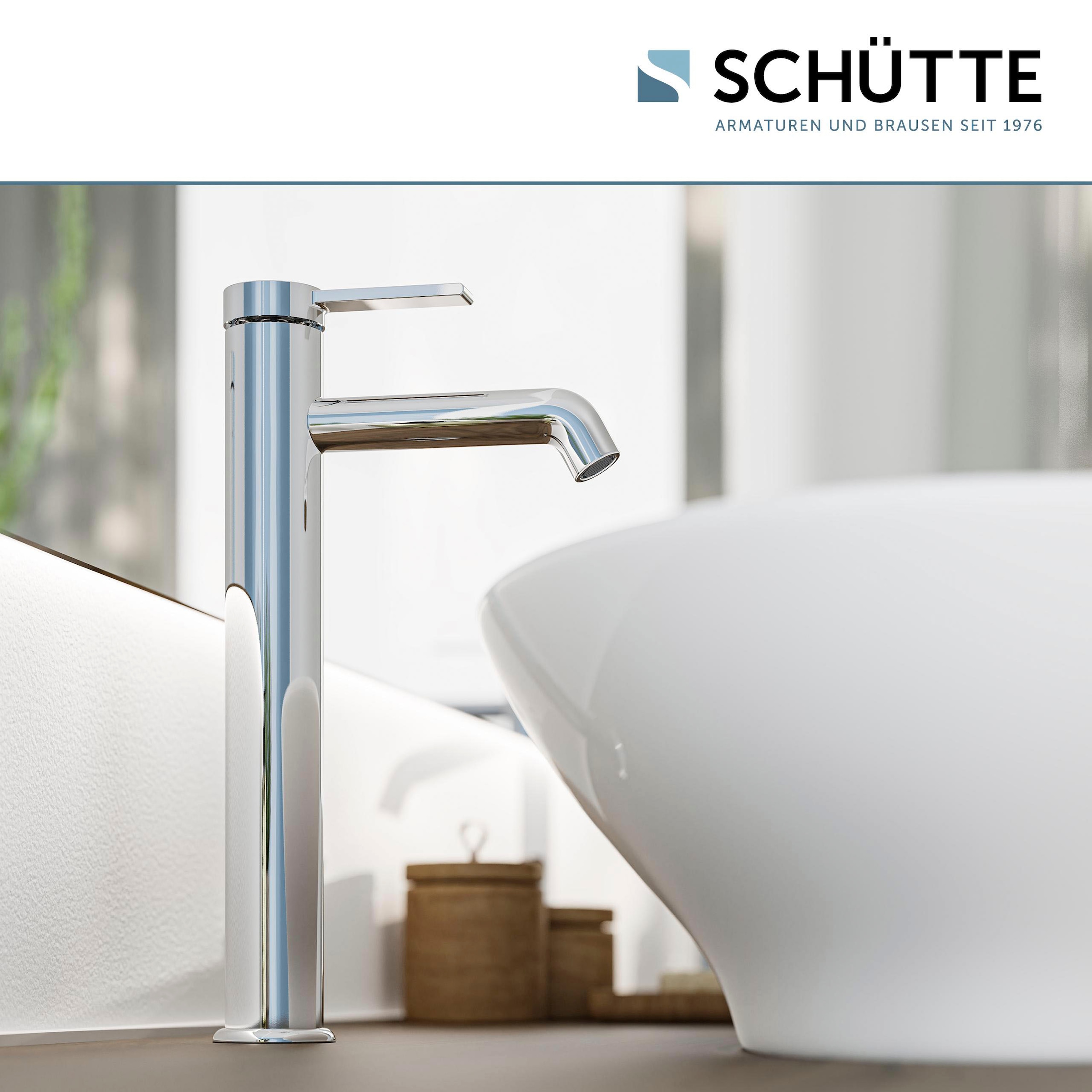 Schütte Waschtischarmatur »LOS ANGELES«, Wasserhahn Bad, energiesparend, Aufsatzwaschbecken