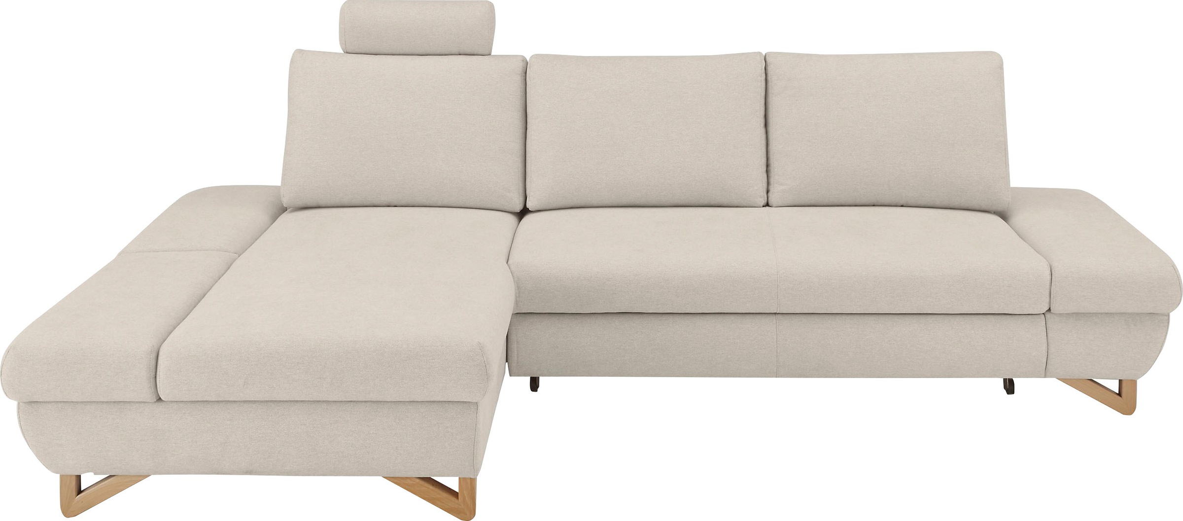 INOSIGN Ecksofa »City/Giron, L-Form,«, verstellbare Armlehnen mit Rasterfunktion