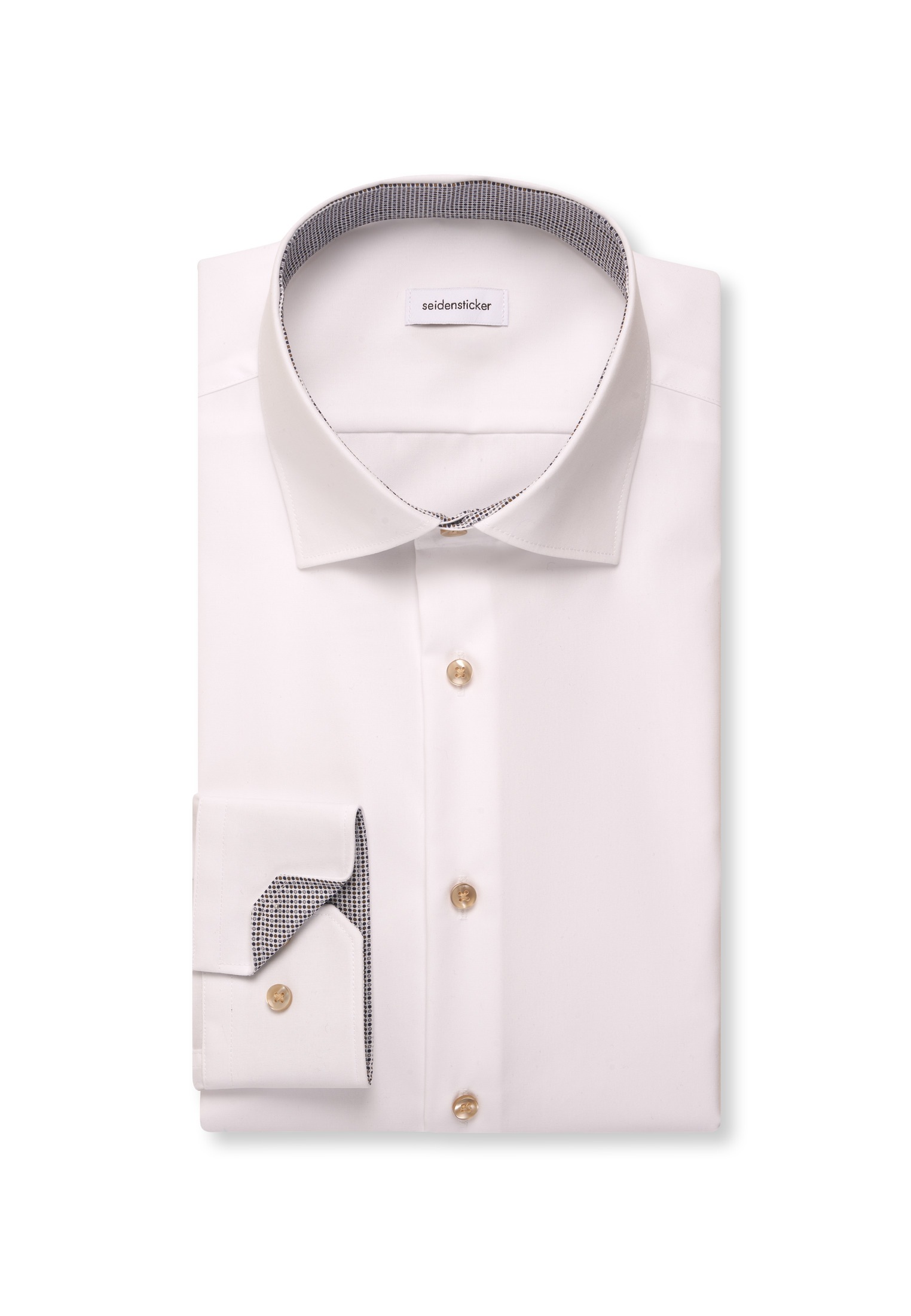 seidensticker Businesshemd »Schwarze Rose« Slim 1/1 Kentkragen Uni