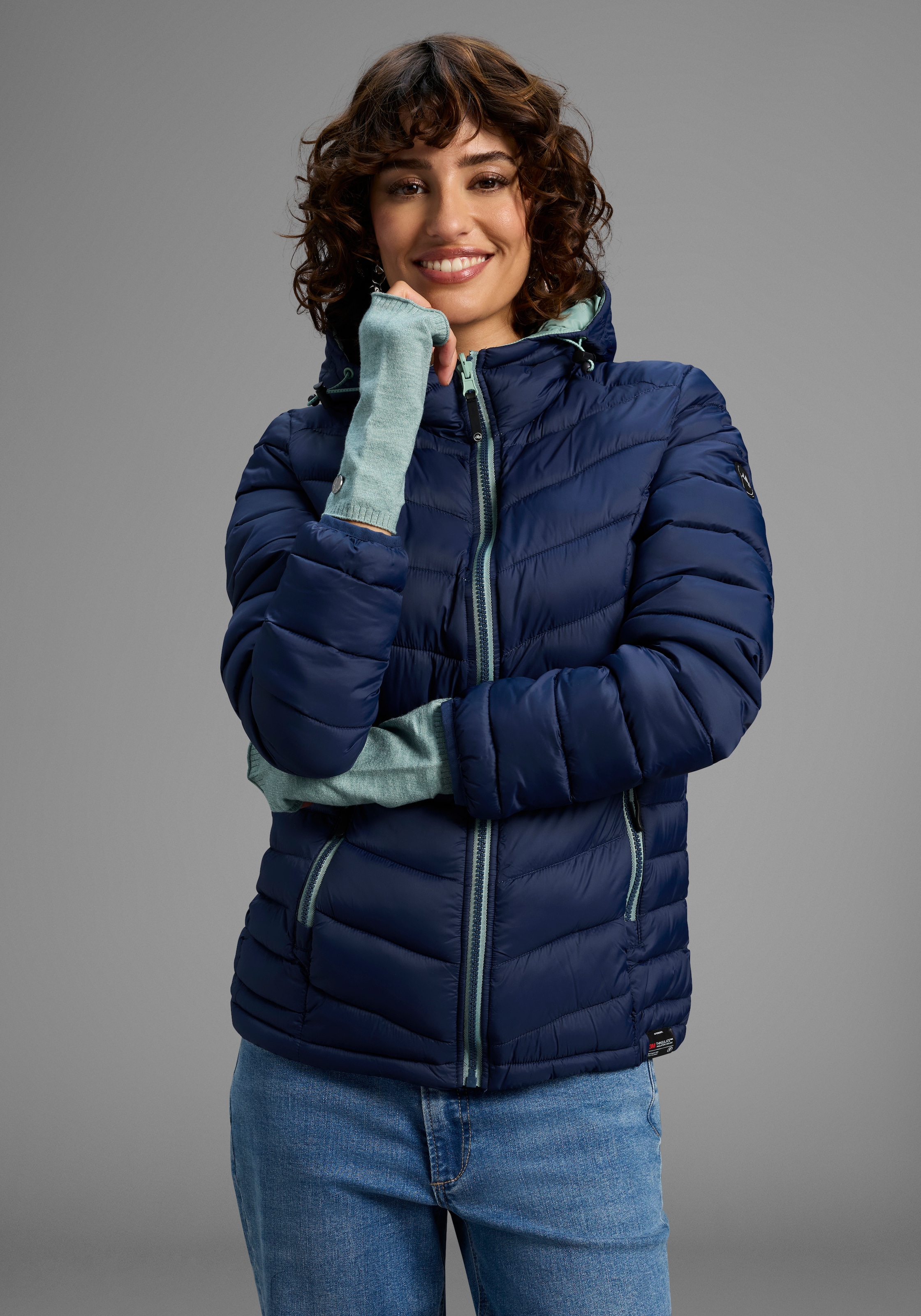 Laura Scott Armstulpen 2 Stk. aus kuscheligem Strick mit süßem Metall-Badge - NEW