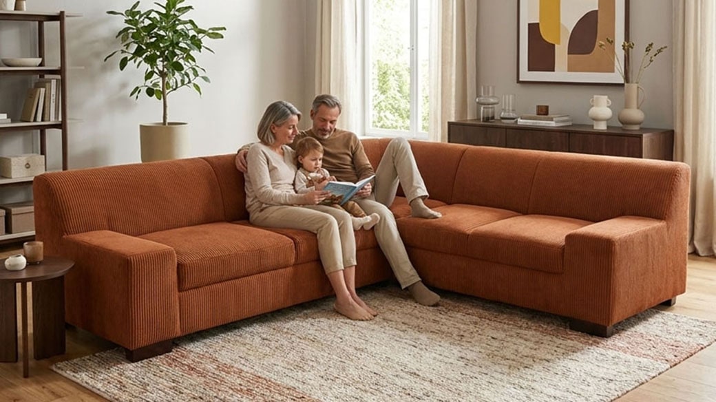 OTTO home Ecksofa "Faxxe 249 x 214 cm, auch mit Schlaffunktion" aus haustierfreundlichem Pet Friendly Cord, L-Form