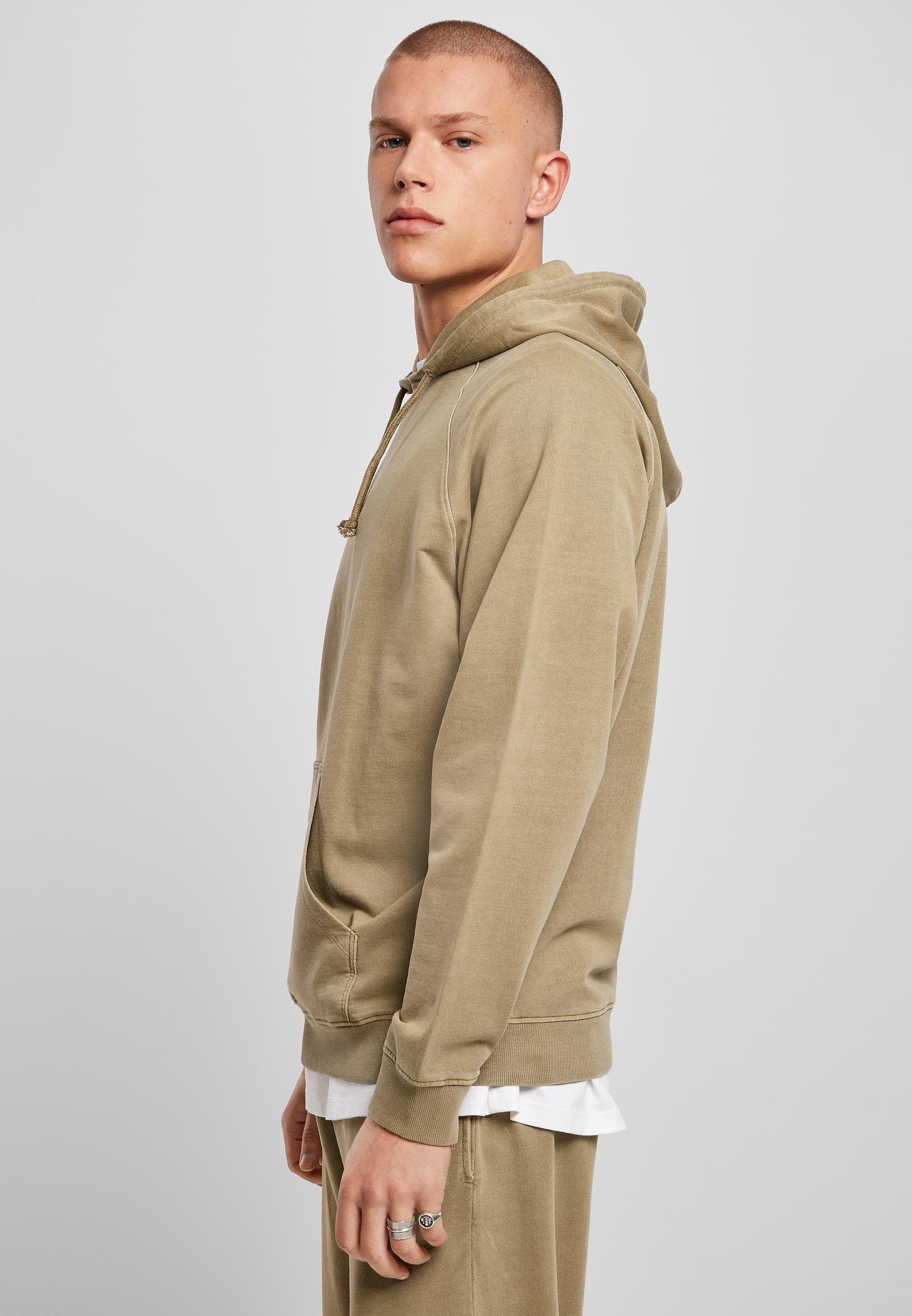 URBAN CLASSICS Sweatshirt »Urban Classics Herren Overdyed Hoody«, (1 tlg.)