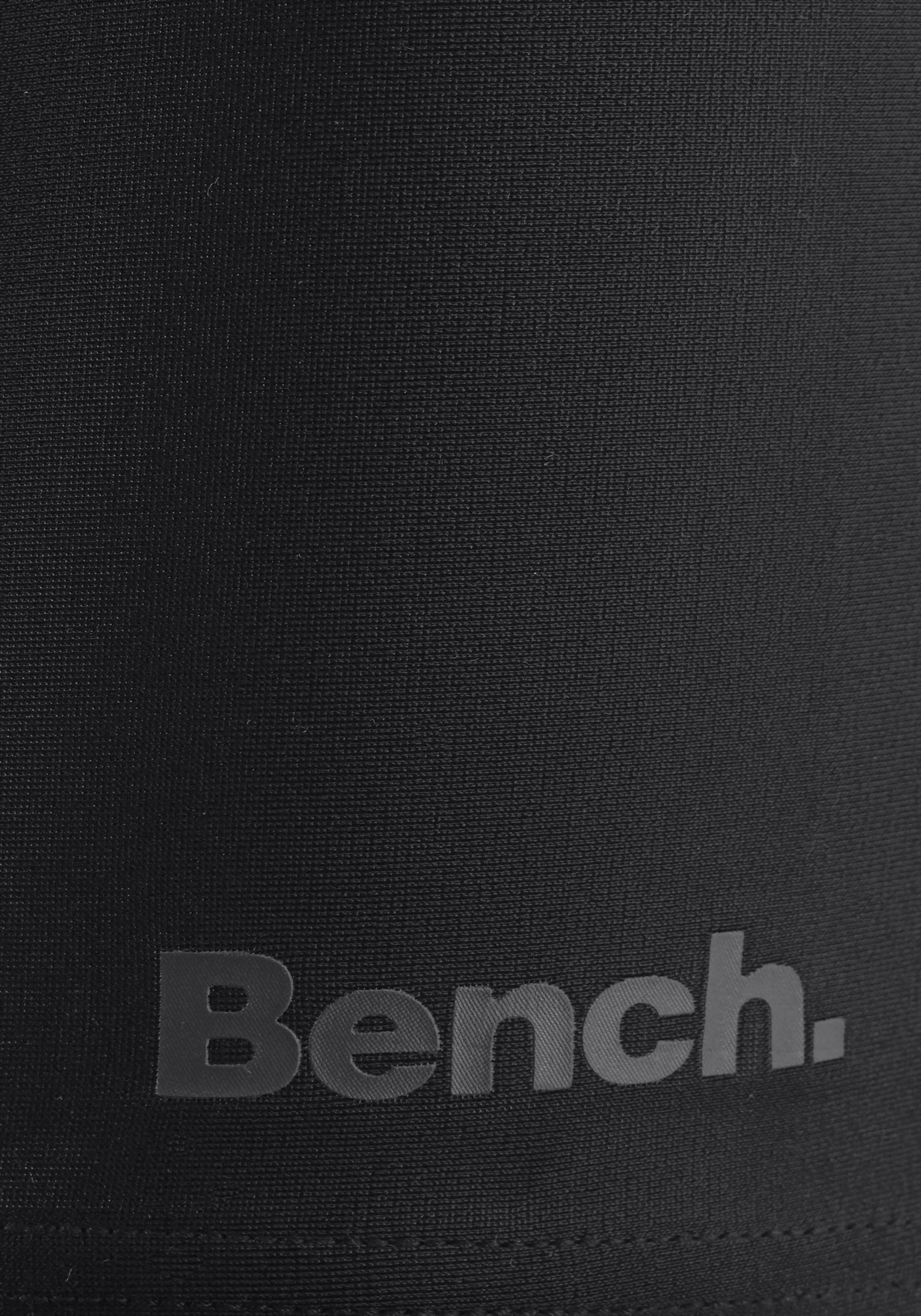 Bench. Boxer-Badehose, mit Logodruck