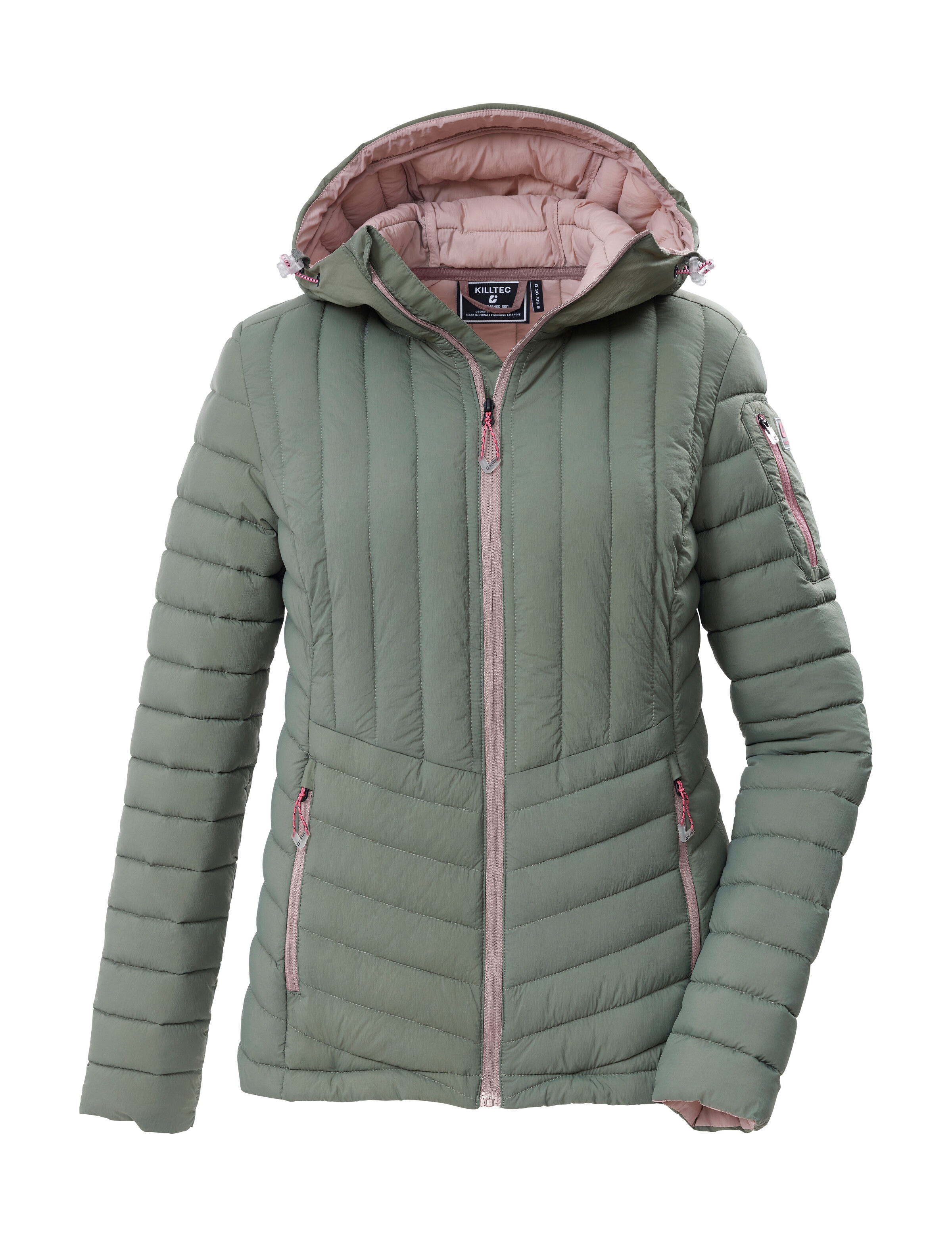 Killtec Steppjacke "KOS 75 WMN QLTD JCKT" Leicht, atmungsaktiv, winddicht, wasserabweisend, packbar