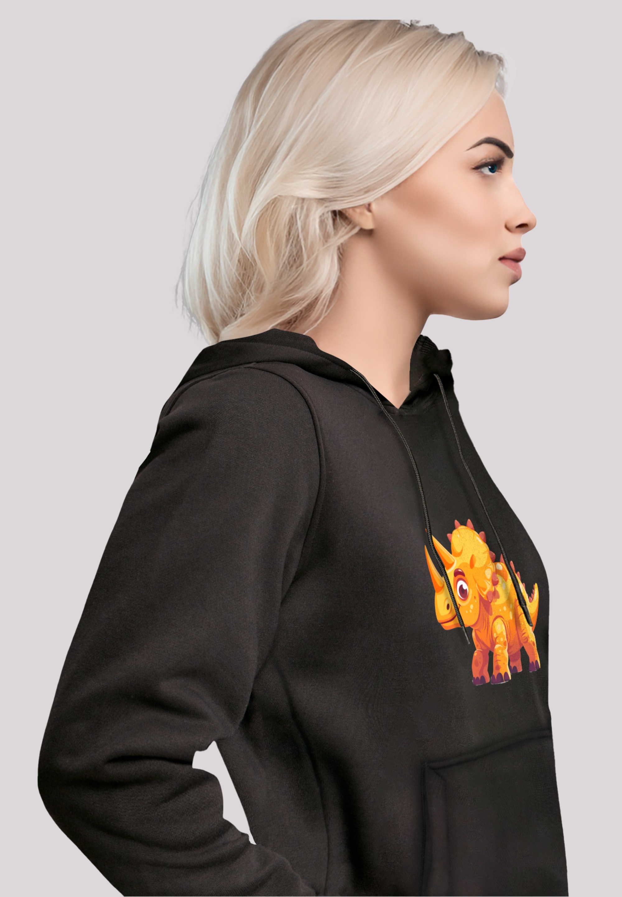 F4NT4STIC Kapuzenpullover »Süßer Triceratops Dinosaurier«, Premium Qualität