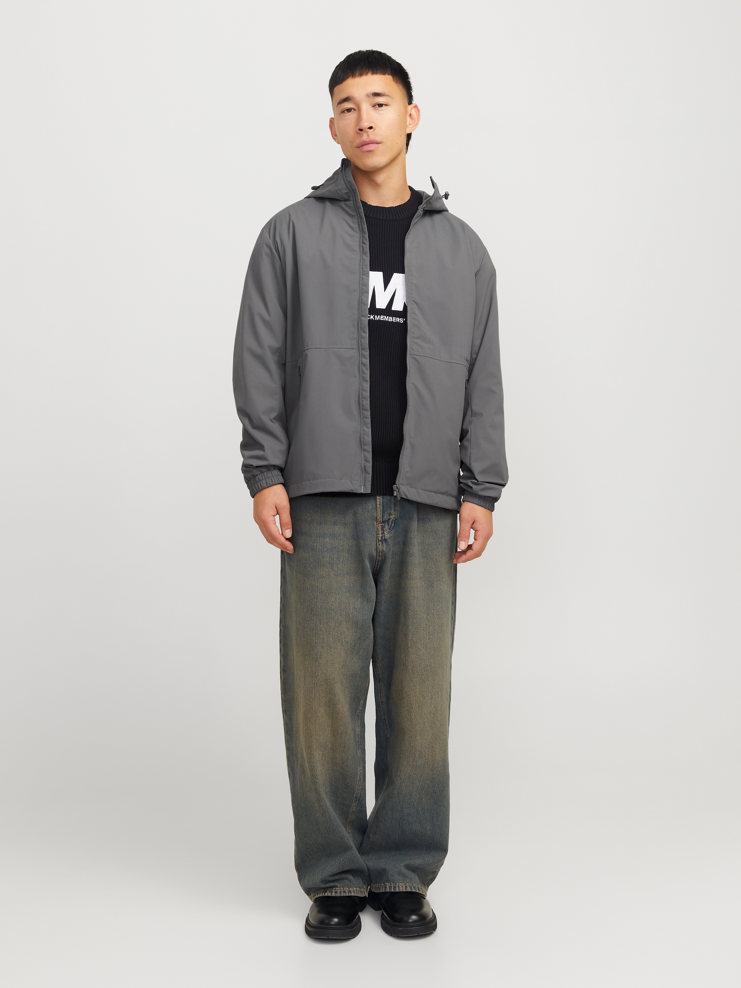 Jack & Jones Outdoorjacke »JJEURBAN LIGHT JACKET SN«, mit Kapuze, mit Kapuze