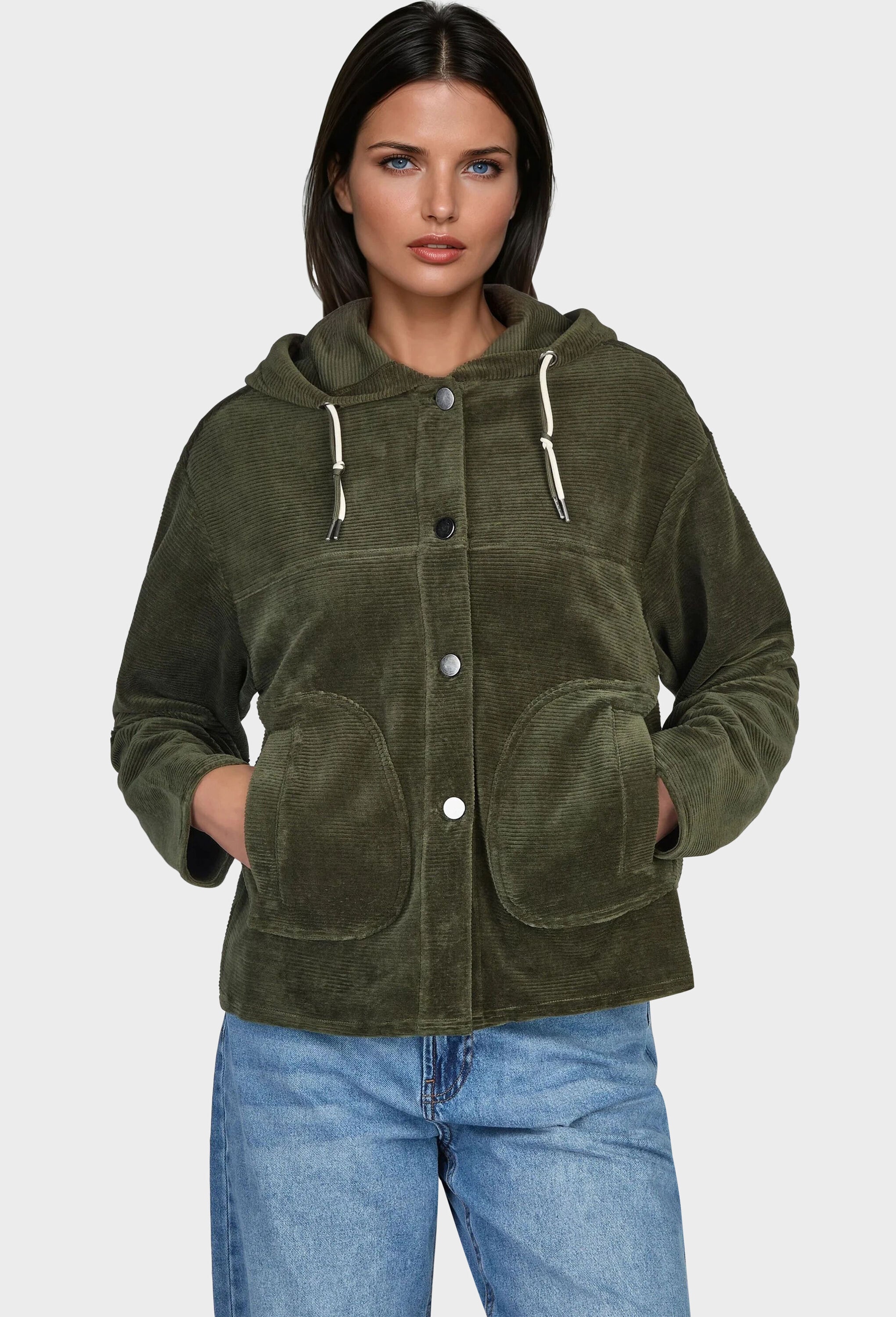 NAVIGAZIONE Sweatjacke »NAVIGAZIONE Swetjacke« Cord