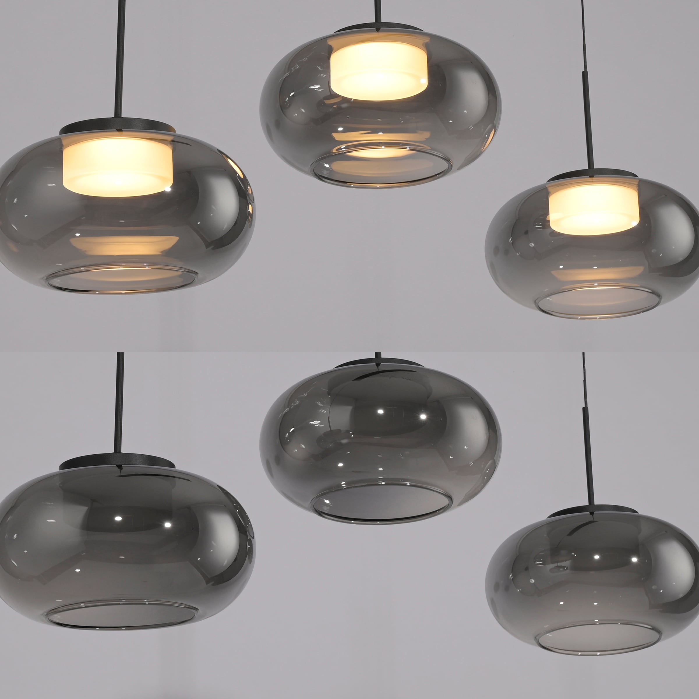 SCHÖNER WOHNEN-Kollektion LED Pendelleuchte »SIA« LED-Board 1 Stk. Warmweiß SCHÖNER WOHNEN Kollektion, Höhenverstellbar, SimplyDim, Memoryfunktion