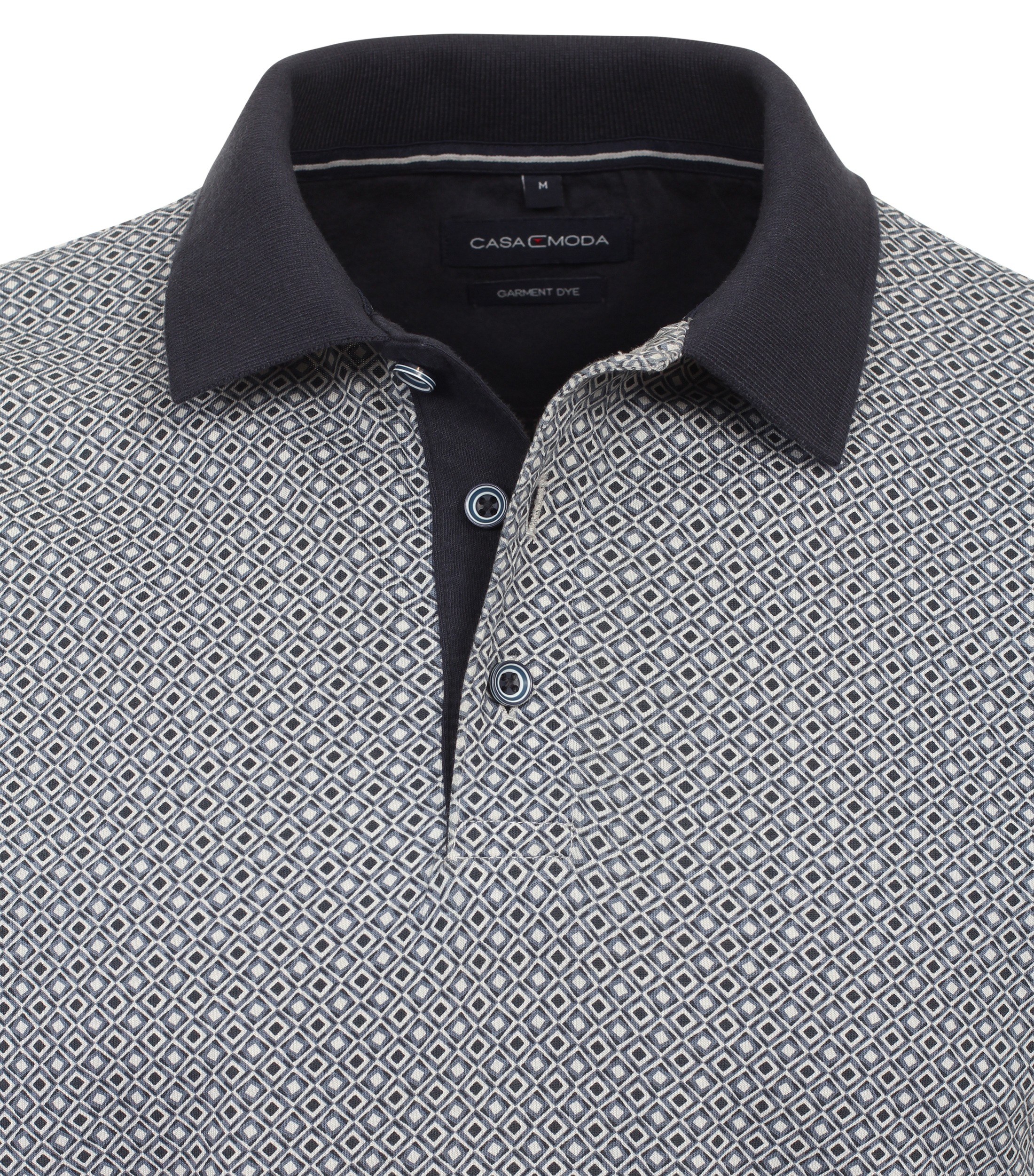 CASAMODA Poloshirt »CASAMODA Polo-Shirt Print«