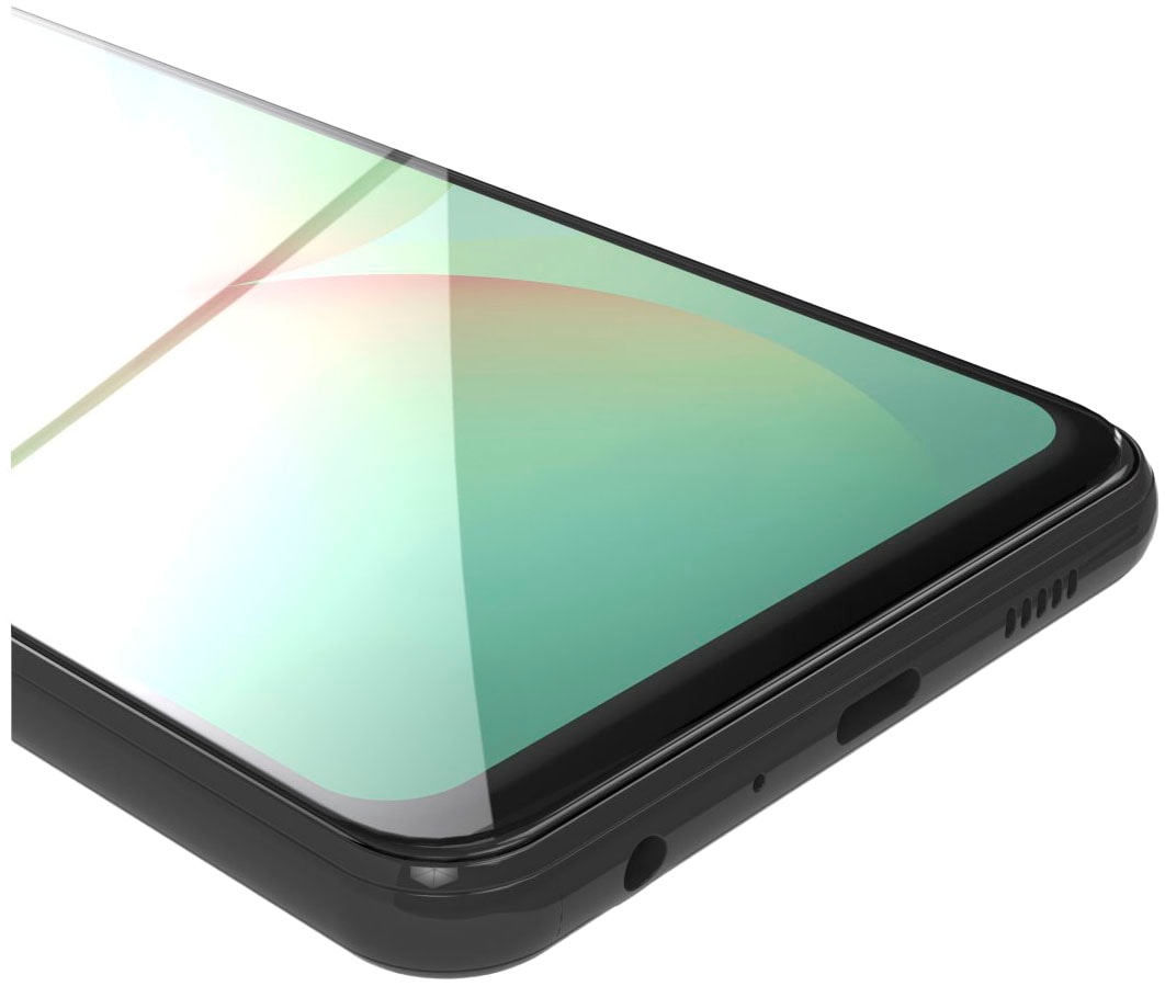 Hama Displayschutzglas »Display Schutzglas für Samsung Galaxy A27 5G« 9H-Härte, Fullscreen, HD-Transparenz, Anti-Fingerabdruck