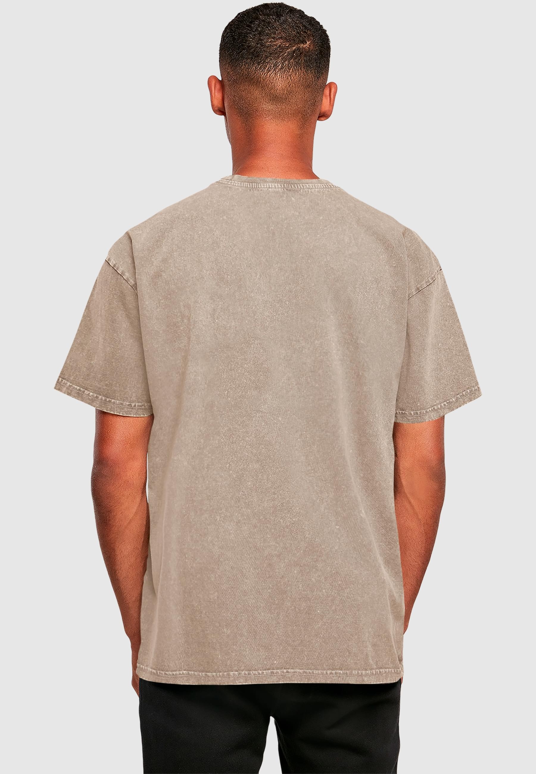 Merchcode T-Shirt »Merchcode Herren ACDC - Logo Acid Washed Oversize Tee«, (1 tlg.)