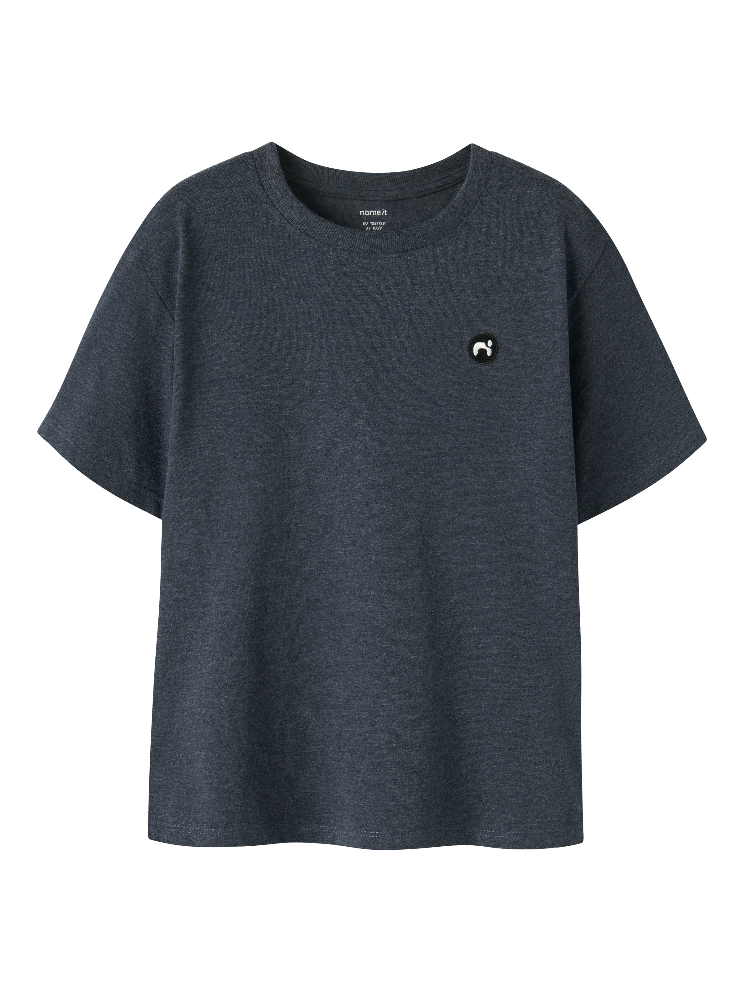Name It Kurzarmshirt "Nkmvimo Ss Nreg Top Noos" Baumwollmischung, Jersey