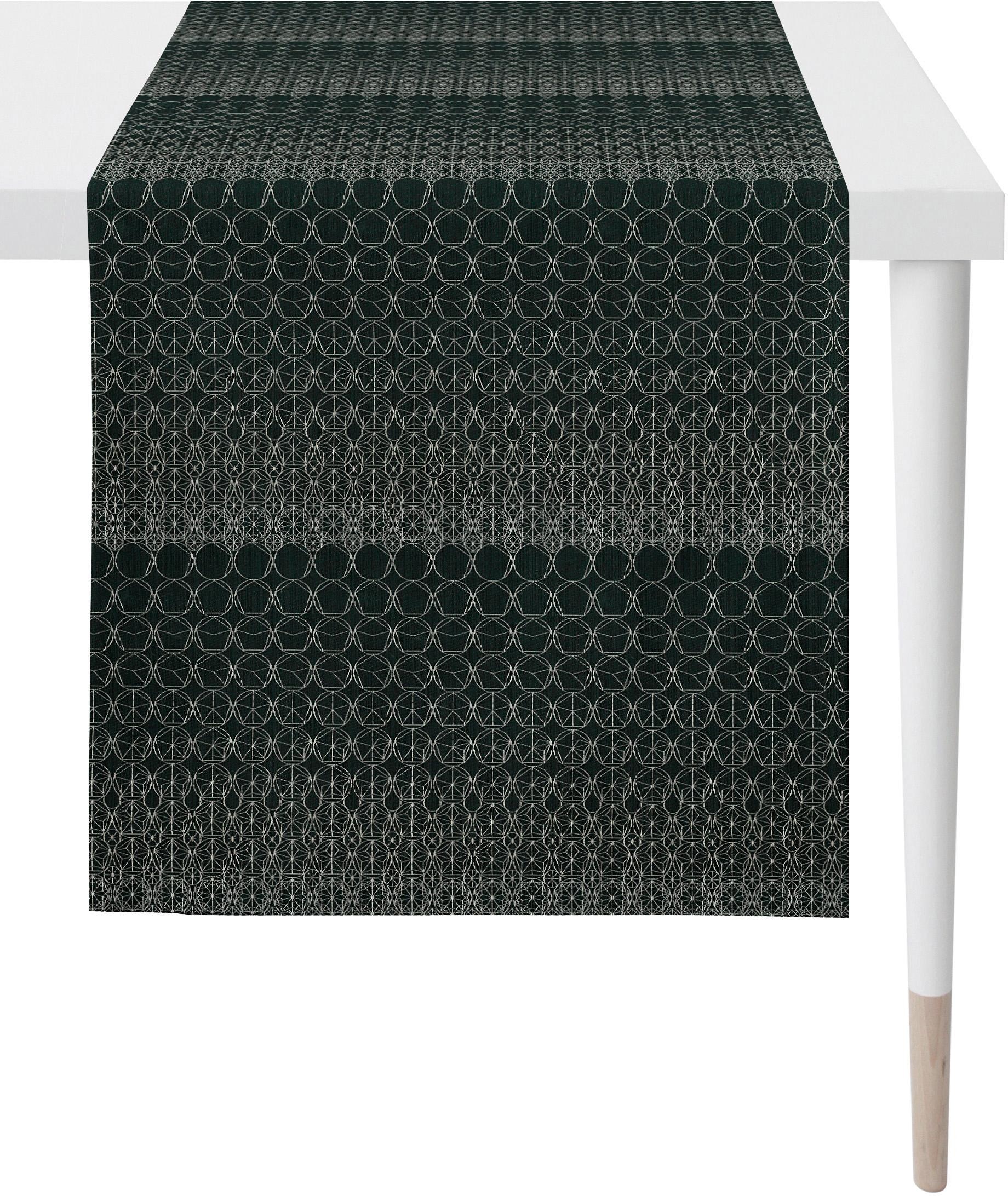APELT Tischläufer "1308 Loft Style, Jacquard" Fleckschutz günstig online kaufen