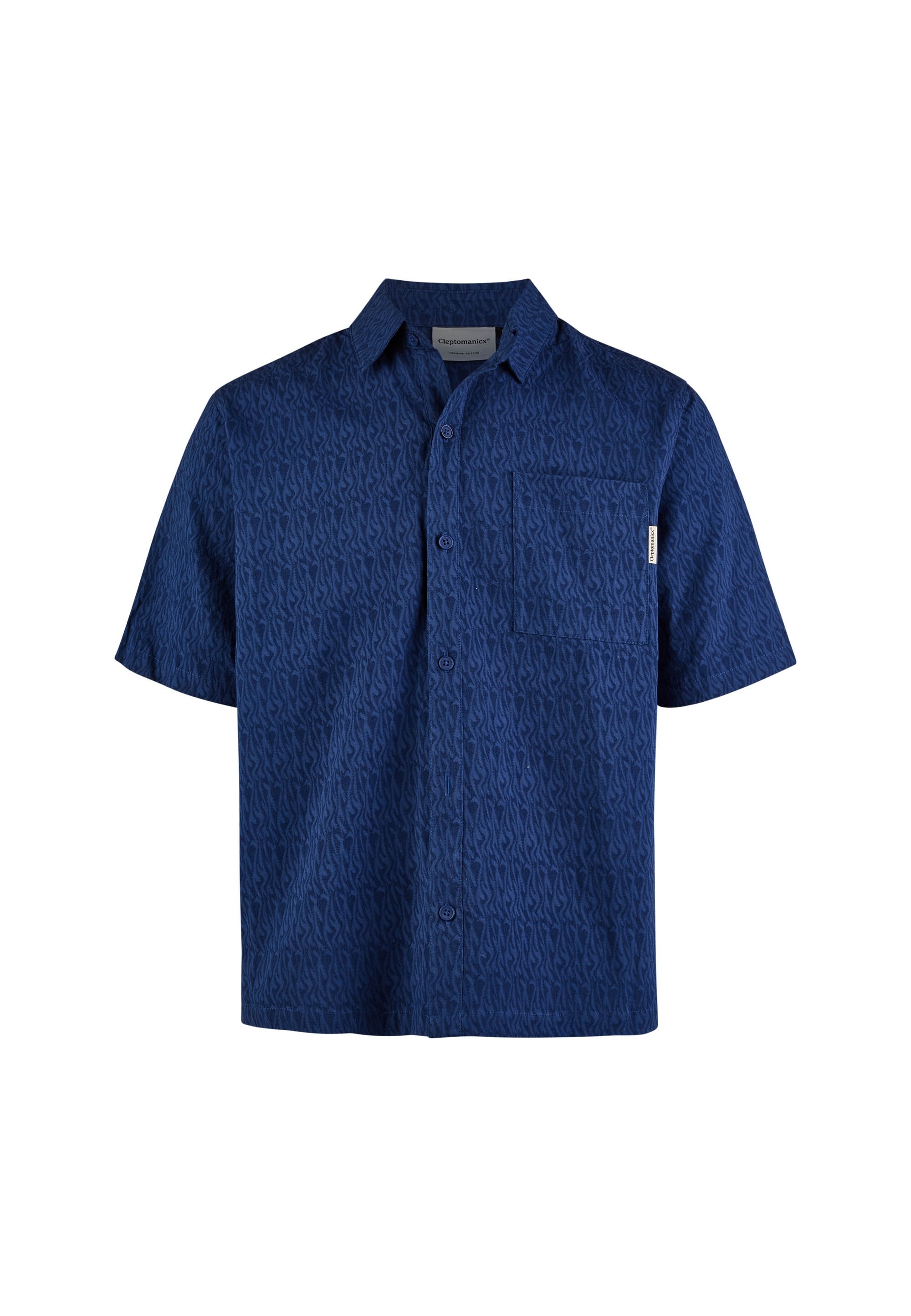 Cleptomanicx Kurzarmhemd »Shirt S/S Facemelter«, mit lockerem Schnitt