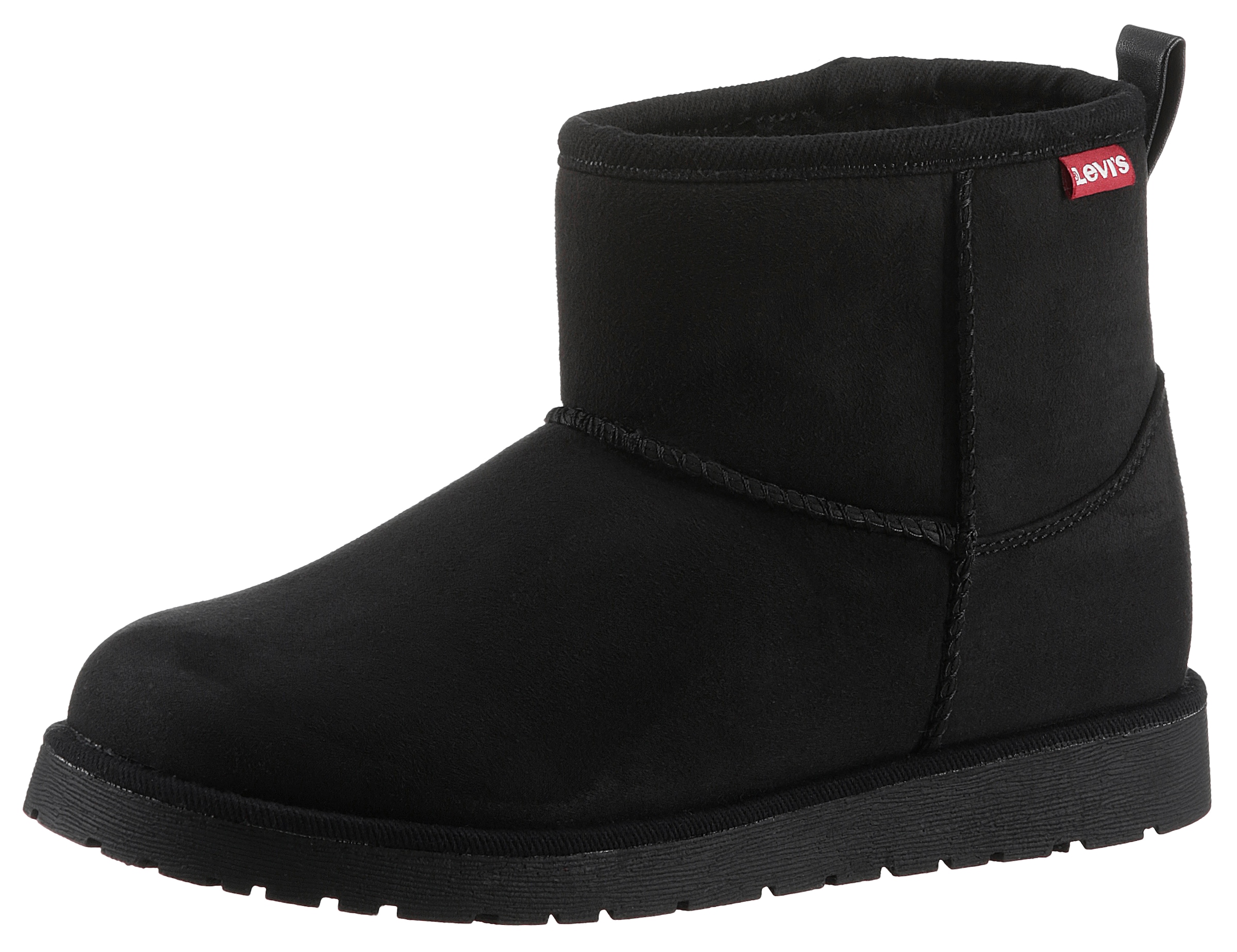 Winterboots »LEVIS® NEW WAVE«, Winterschuh, Schupfschuh mit typisch rotem Label