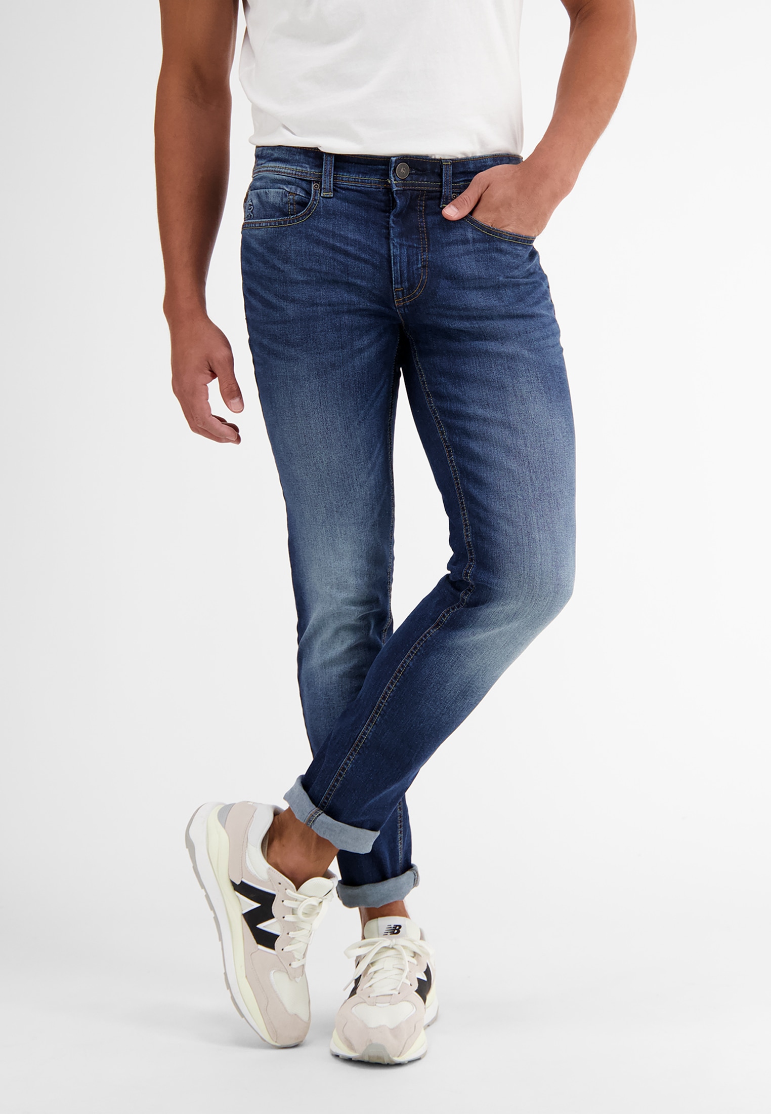 LERROS 5-Pocket-Hose »LERROS CONLIN 5-Pocket Stretch-Denim, SLIM FIT CONLIN«
