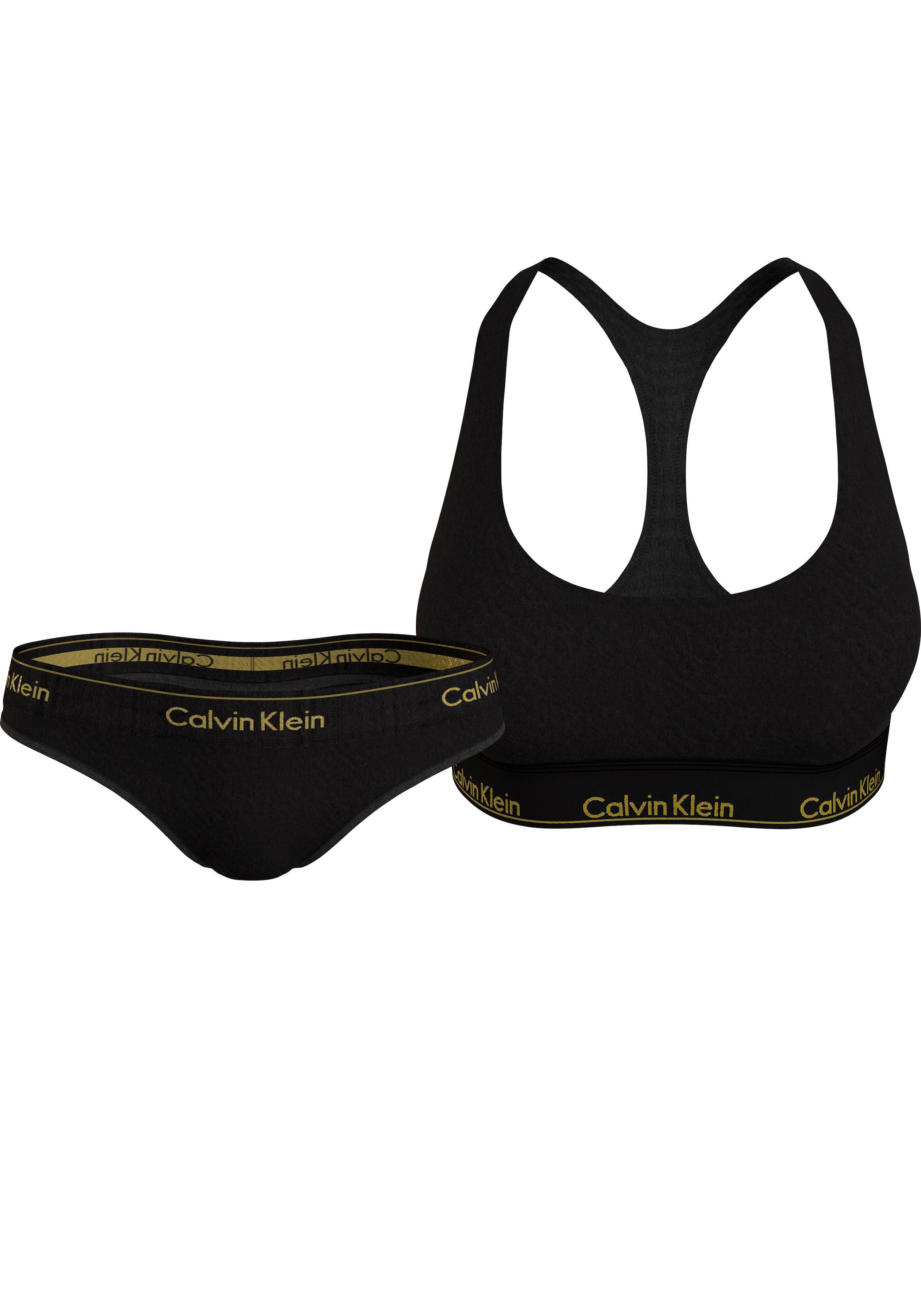 Calvin Klein Bralette-BH »UNDERWEAR GIFT SET«, (Set, 2 tlg.), mit  CK-Logoschriftzug online bestellen | BAUR