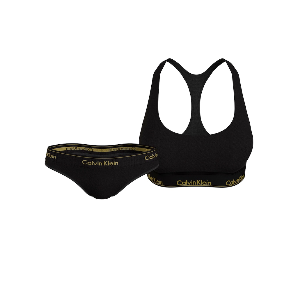 Calvin Klein Underwear Bralette-BH »UNDERWEAR GIFT SET«, (Set, 2 tlg.), mit CK-Logoschriftzug