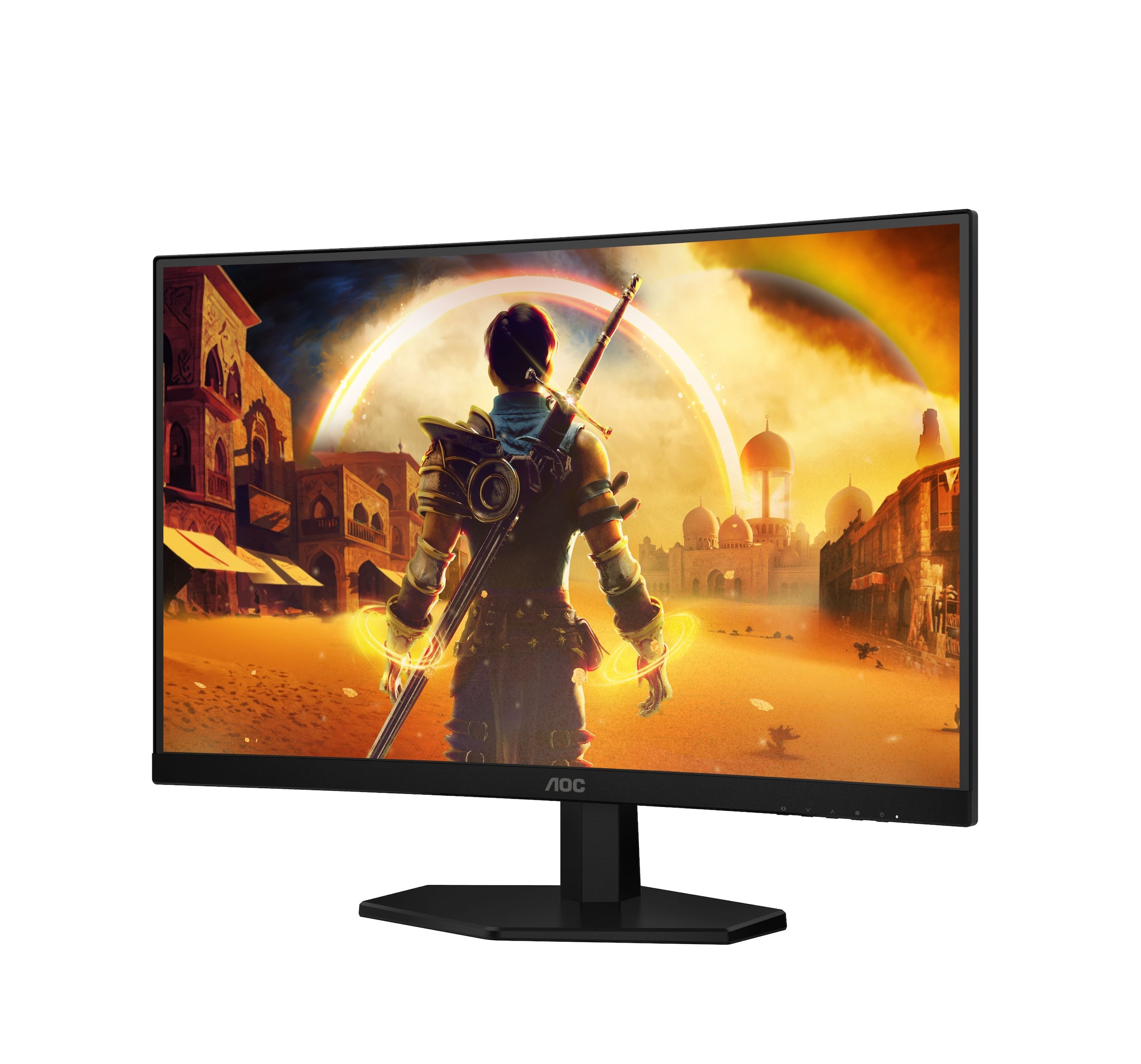 AOC Curved-Gaming-Monitor »C27G42E«, 68,6 cm/27 Zoll, 1920 x 1080 px, Full HD, 0,5 ms Reaktionszeit, 180 Hz, neigbar