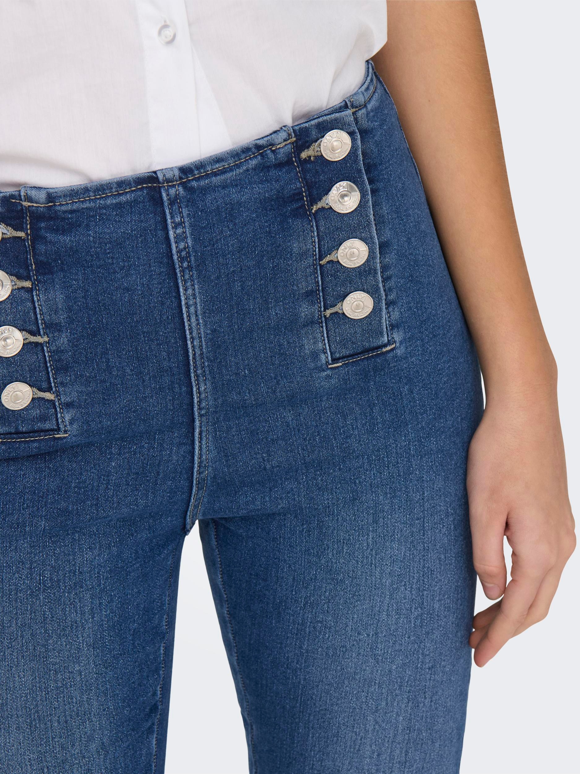 ONLY Skinny-fit-Jeans »ONLDAISY HW BUTTON SKINNY DNM«