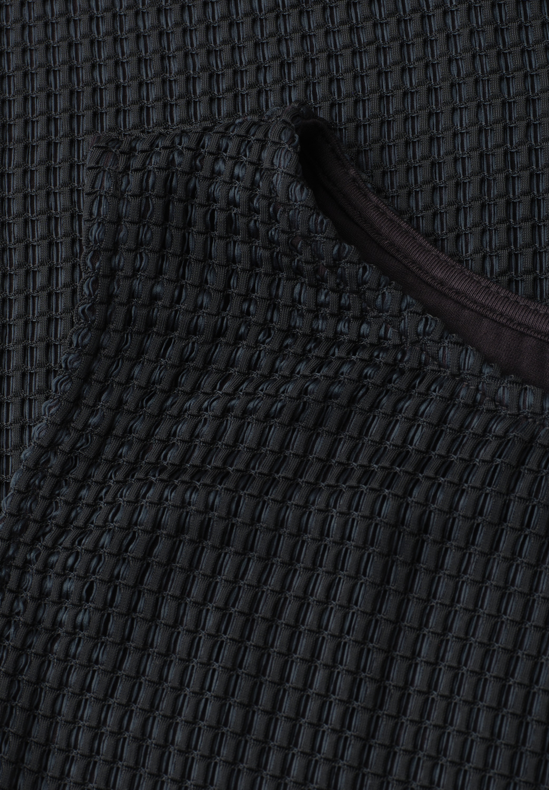 STREET ONE Mesh-Top 2-in-1-Sommertop in Unifarben