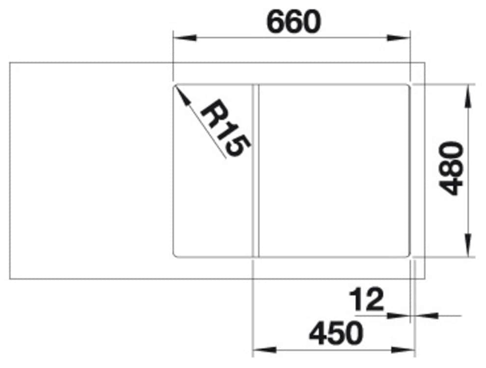 Blanco Granitspüle »ZIA 45 S Compact« 1 Stk. tlg. erhältlich in mehreren Farben