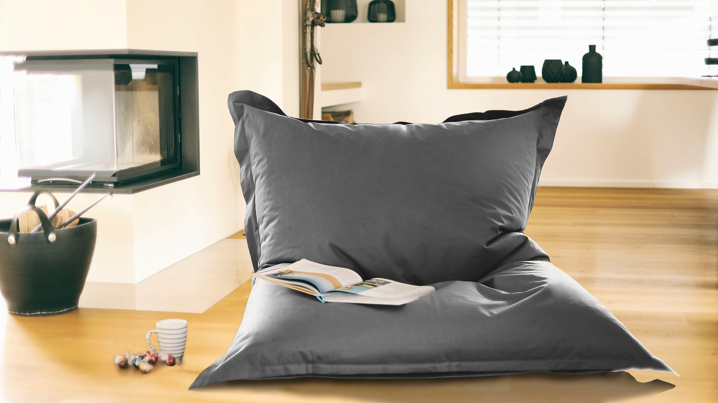 KiNZLER Sitzsack "Meso" 1 Stk. tlg. Uni Farben, Outdoor geeignet, ideal im günstig online kaufen