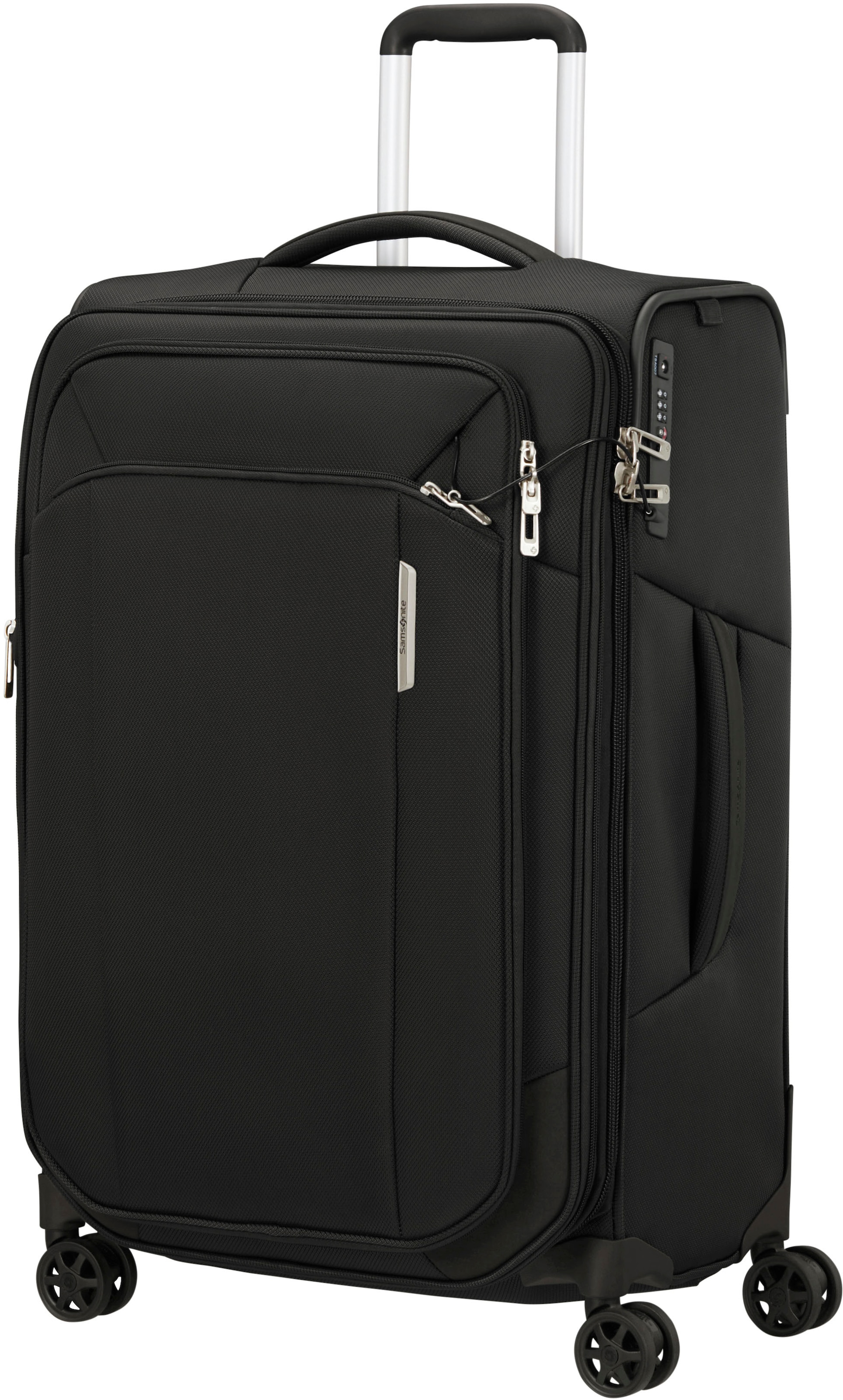 Samsonite Weichgepäck-Trolley »RESPARK exp, verschiedene Größen und Farben«, 4 Rollen, Reisekoffer Aufgabegepäck Reisegepäck mit Volumenerweiterung