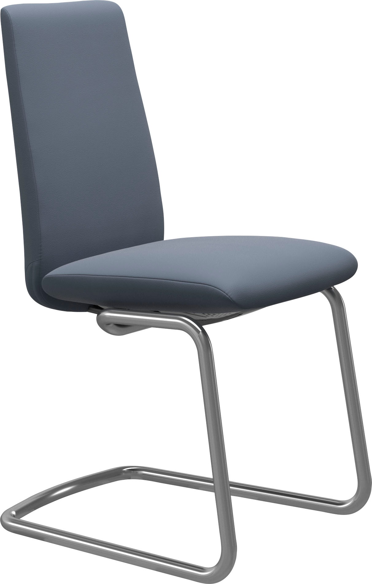 Stressless Polsterstuhl "Laurel", Leder PALOMA, Low Back, Größe M, mit Beinen aus Stahl in Chrom glänzend