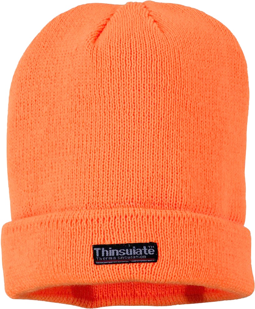 Terrax Workwear Strickmütze orange (1 »0725-5100« aus St.) Polyester