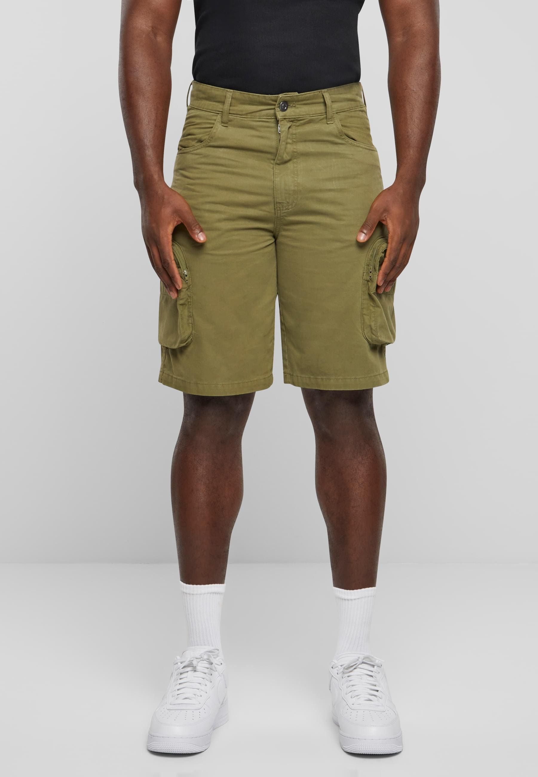 URBAN CLASSICS Cargoshorts »Urban Classics Herren Baggy Cargo Shorts«, (1 tlg.)