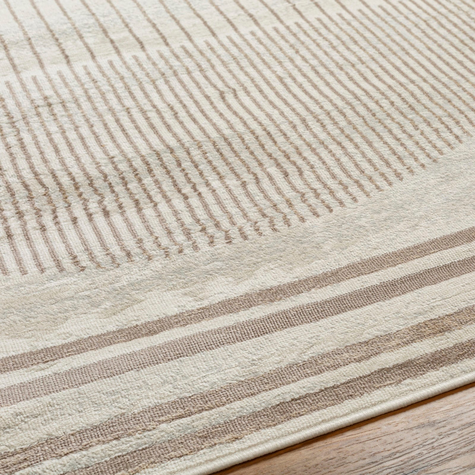 Livabliss Teppich »SANTIAGO«, rechteckig, 10 mm Höhe, Skandinavischer Teppich, Kurzflor Boho-Wohnzimmerteppich, Läufer