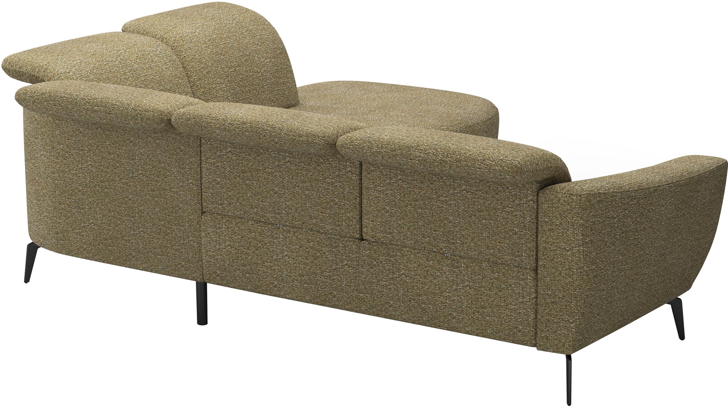 Ecksofa SIT & MORE "Zoe", grün (olive), B:300cm H:87cm T:267cm, 100% Polyester, Sofas, Ecksofa, ink.Sitztiefenverstellung, wahlweise mit Kopfteilverstellung 9