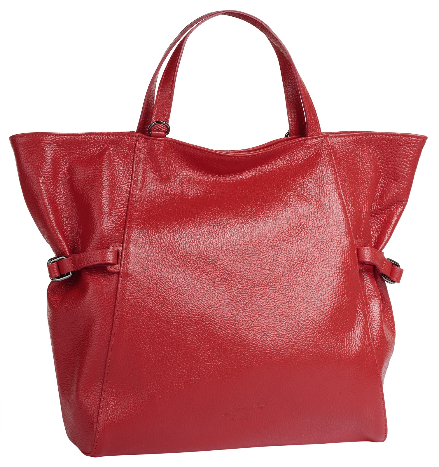Samantha Look Shopper echt Leder Made in Italy XV7925