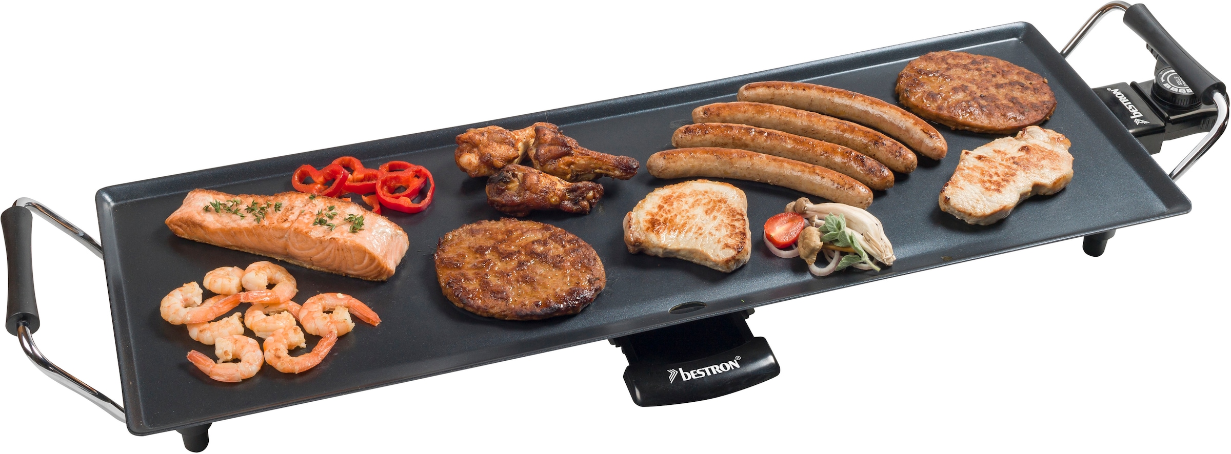 bestron Tischgrill »ABP603 elektrische XL Plan...