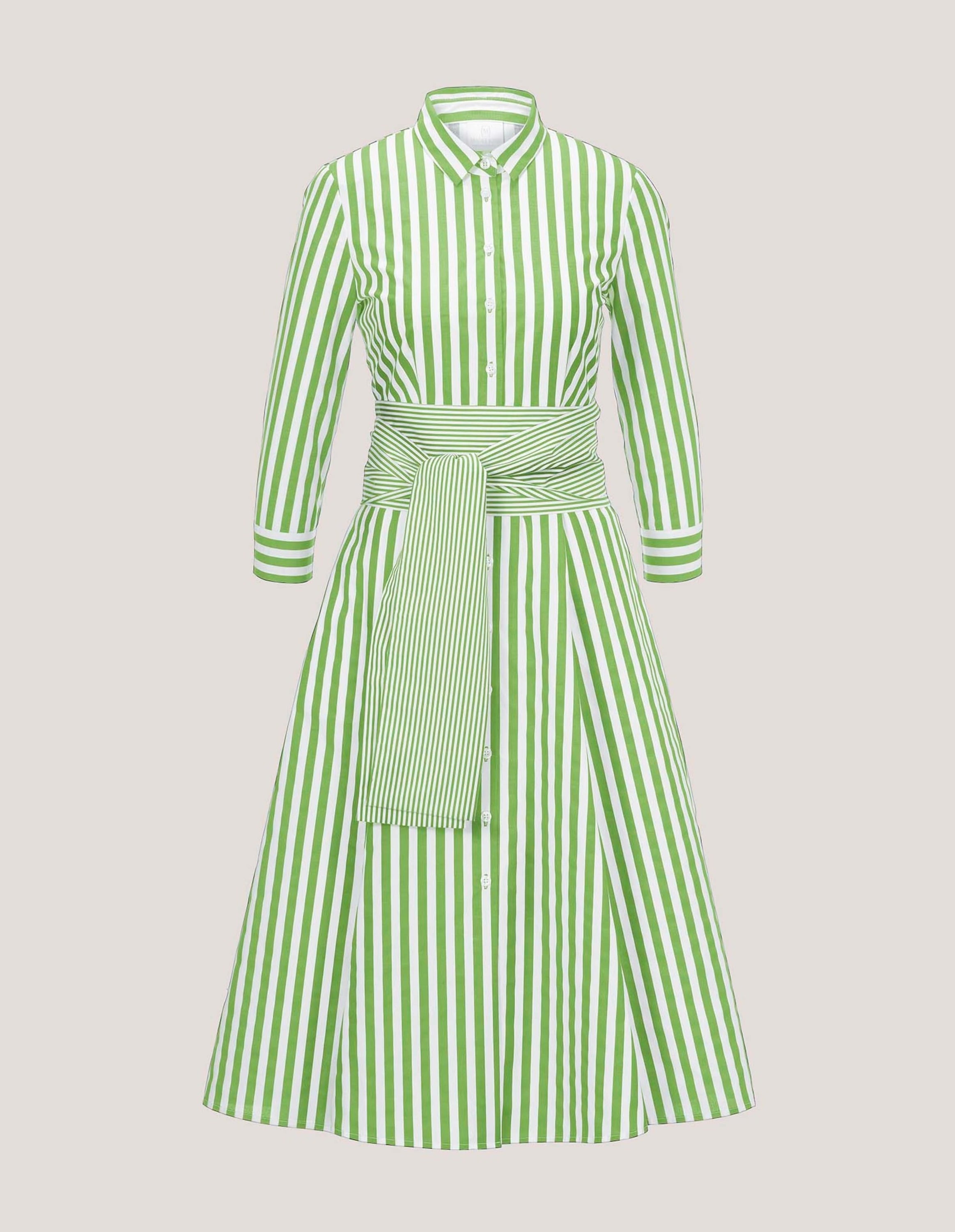 MADELEINE Sommerkleid "Kleid Gestreiftes Hemdblusenkleid mit Bindeschärpe" günstig online kaufen
