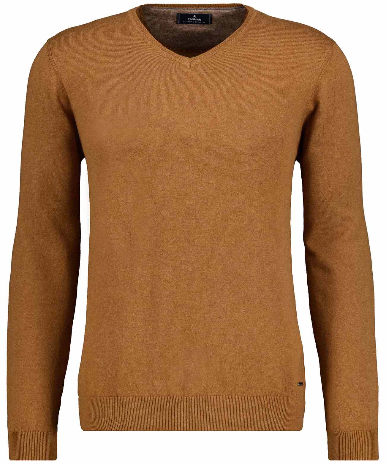 RAGMAN V-Ausschnitt-Pullover