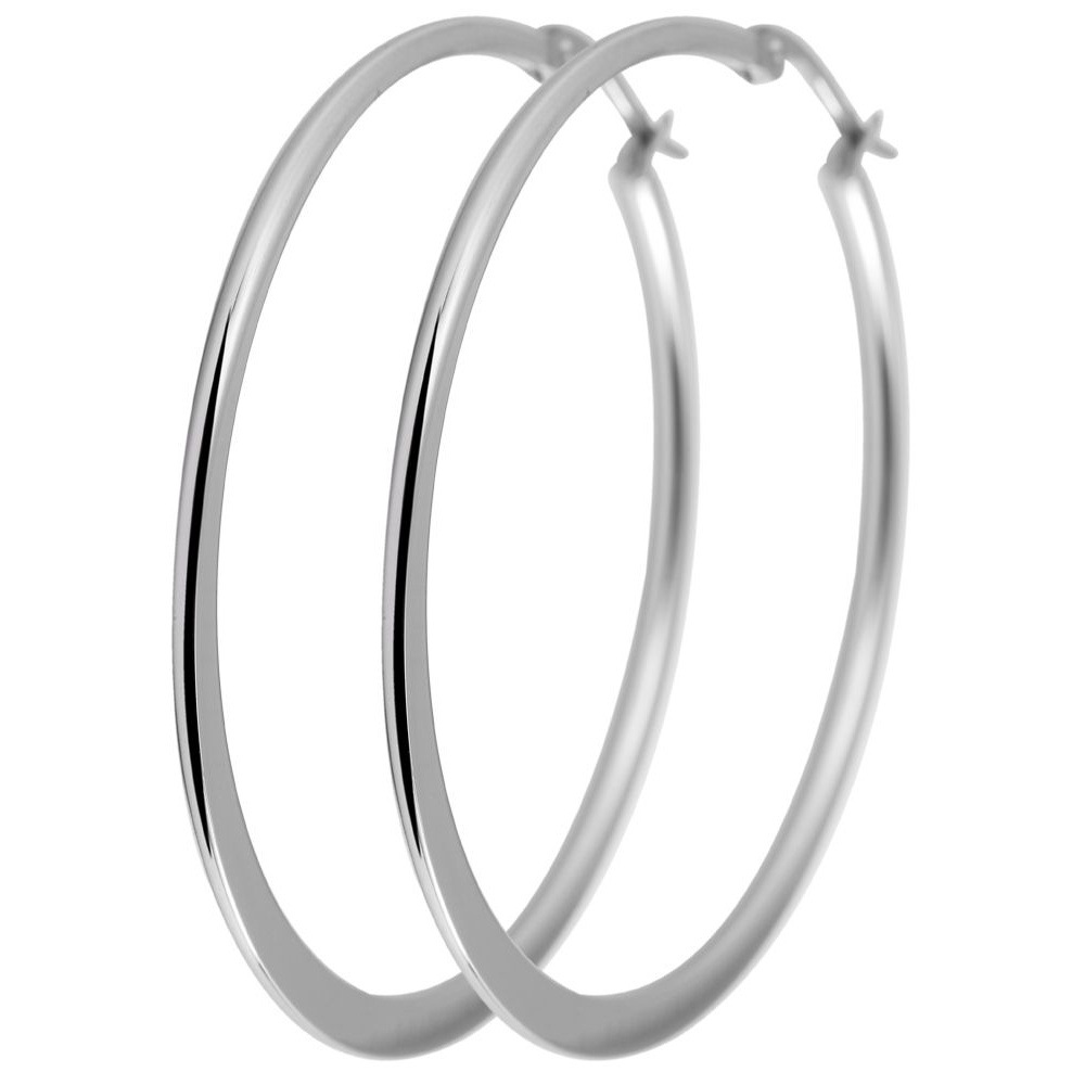 Adelia´s Paar Creolen "Damen Ohrringe – Creole aus Edelstahl" Perfekt als G günstig online kaufen