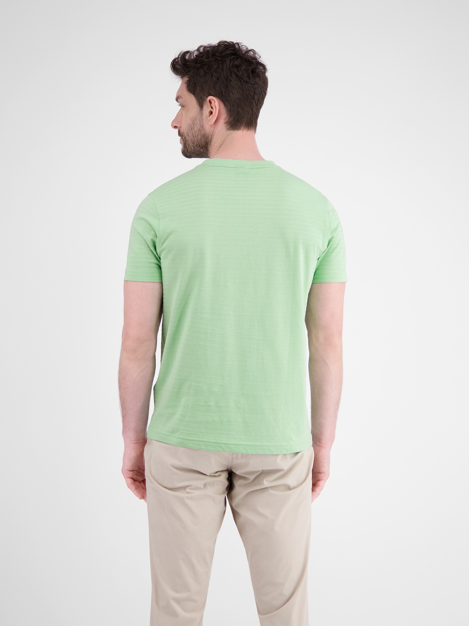 LERROS T-Shirt »LERROS Herren T-Shirt mit V-Ausschnitt«