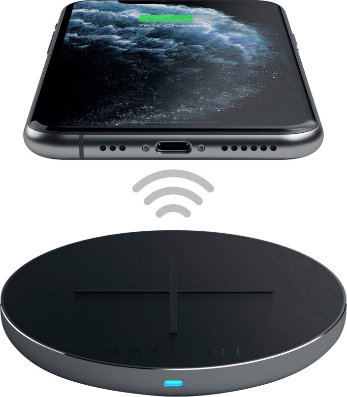 Satechi Wireless Charger »ALUMINUM TYPE-C WIRELESS CHARGER«