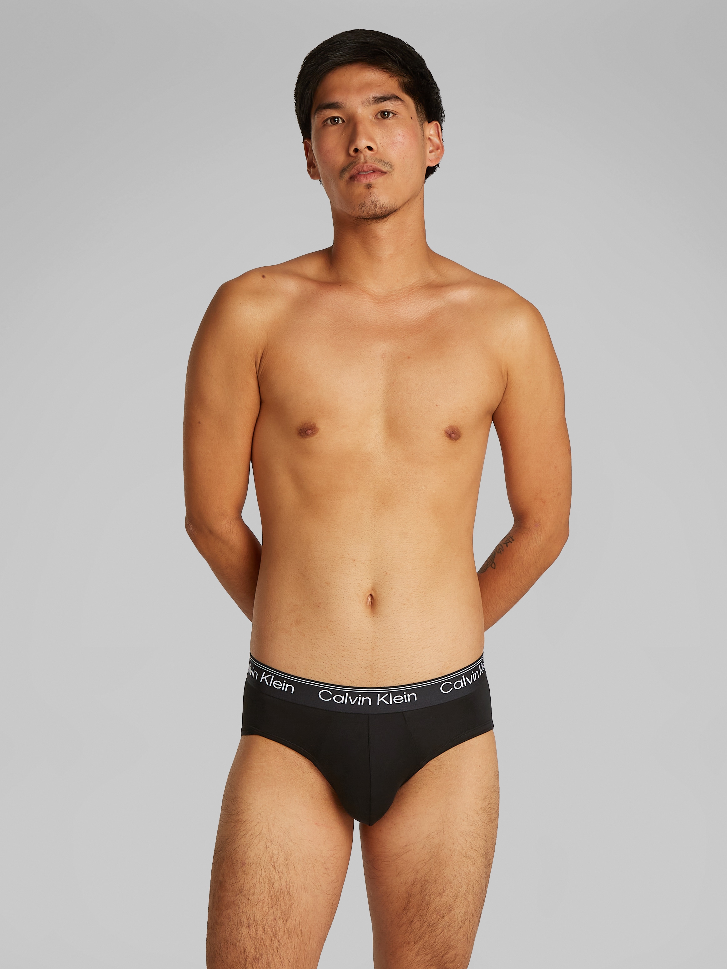 Calvin Klein Underwear Hipster »HIP BRIEF 3PK«, (Packung, 3er-Pack), mit Logo-Elastikbund