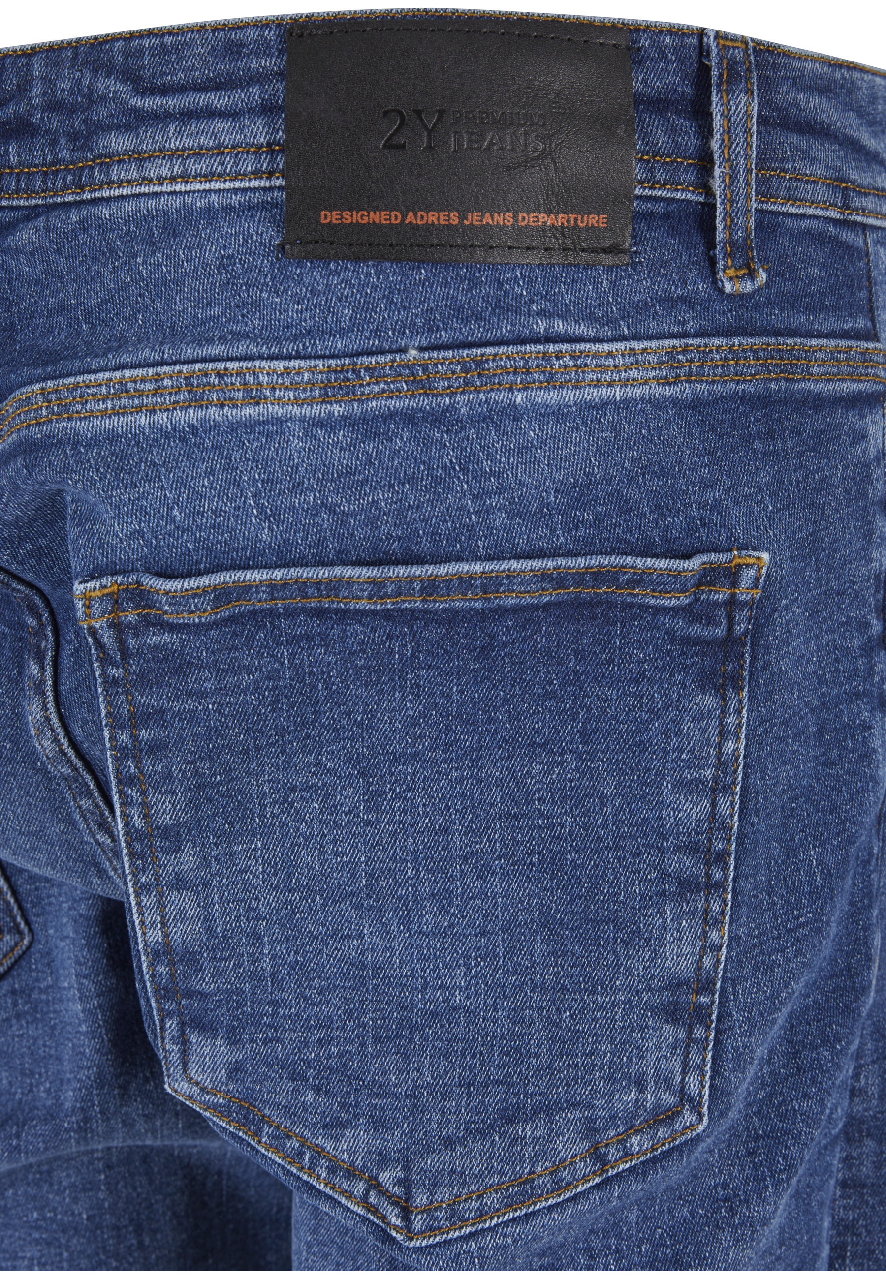 2Y Premium Bequeme Jeans »2Y Premium Herren 2Y Tapered Fit Jeans«