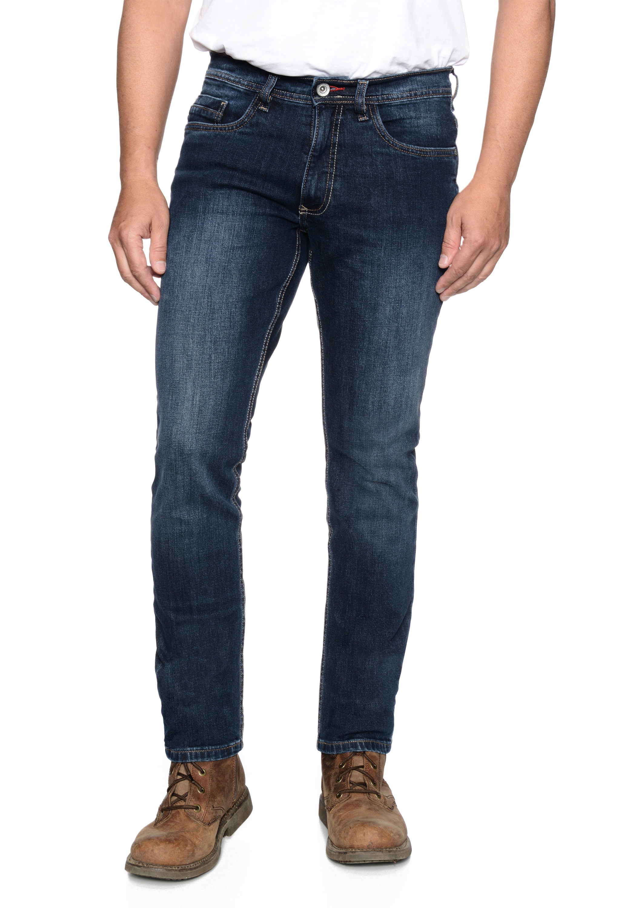 HERO by John Medoox 5-Pocket-Jeans "Portland Denim Slim Straight Stretch", günstig online kaufen