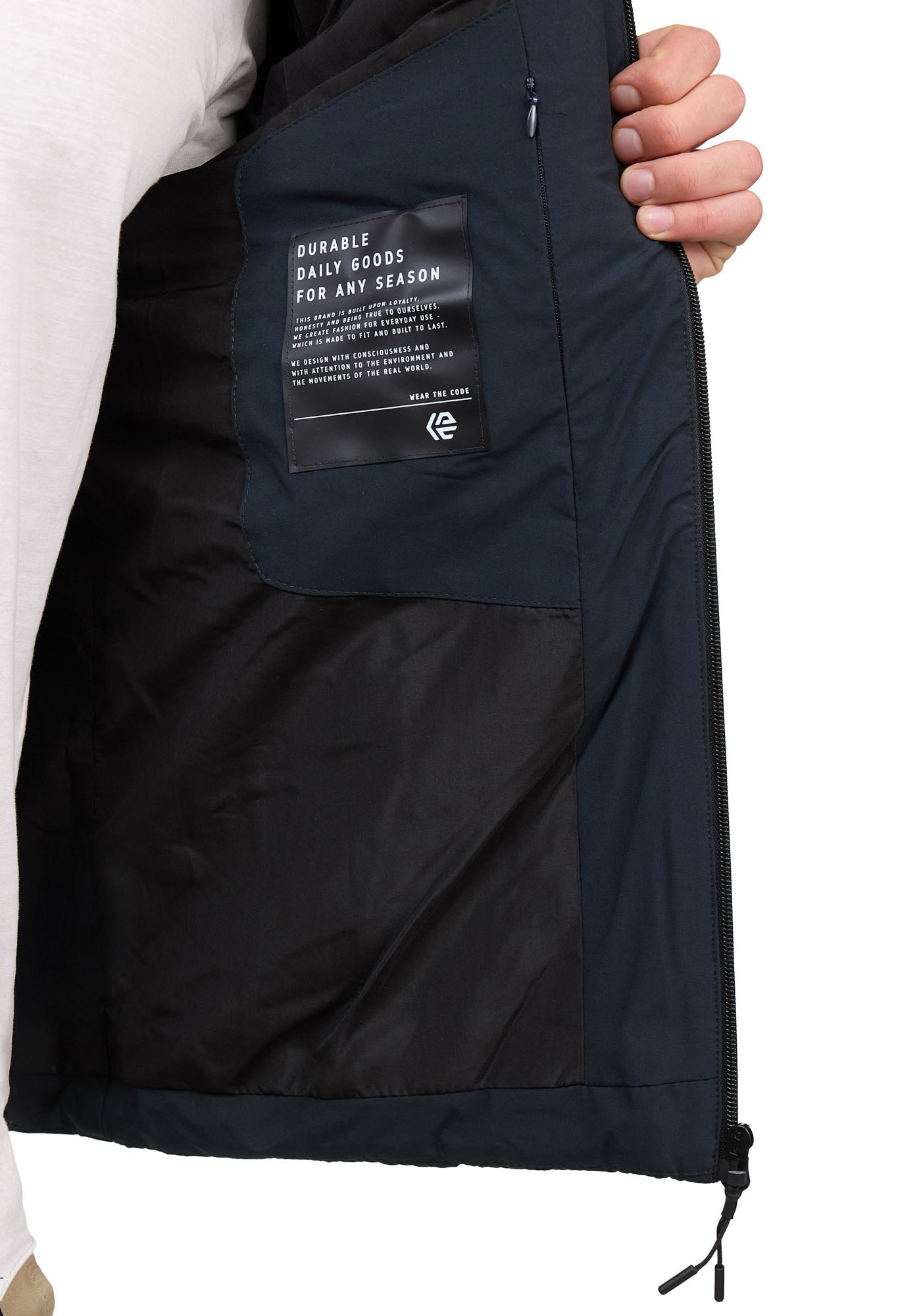 Indicode Steppjacke »INNoqual«, mit Kapuze